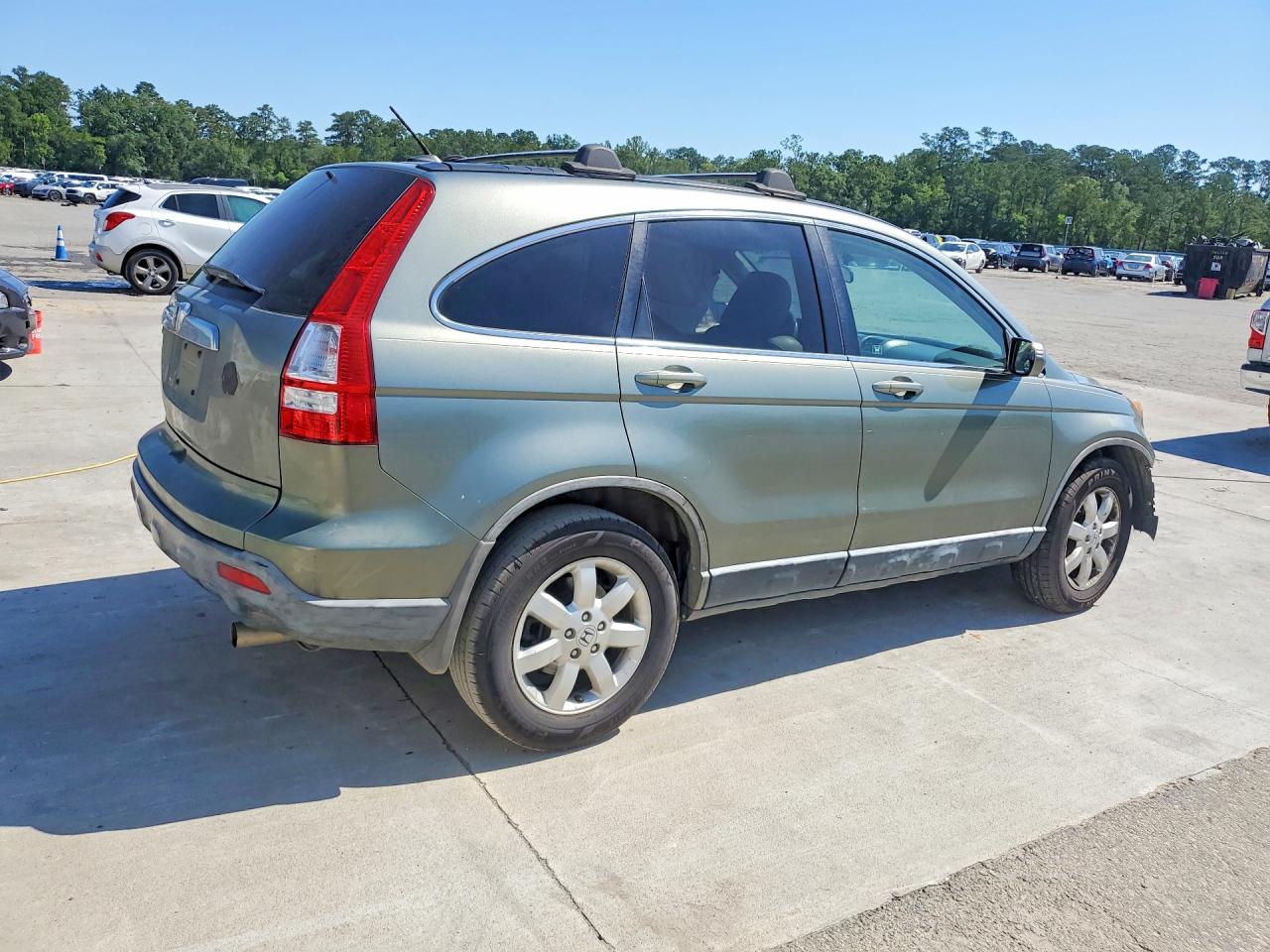 2008 Honda Cr-v Exl Green vin: JHLRE38728C043392