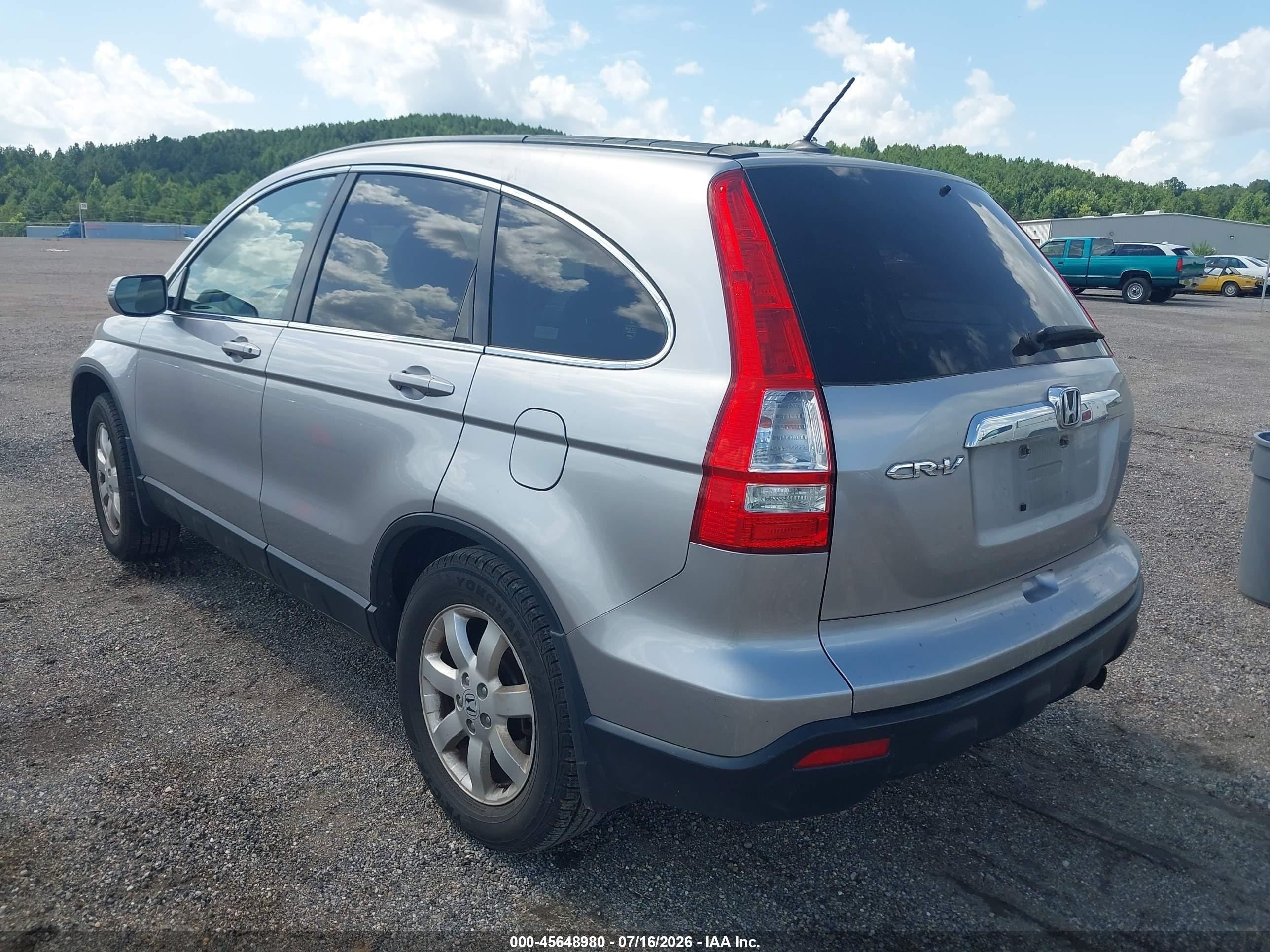 2008 Honda Cr-v Ex-l Silver vin: JHLRE38728C052724