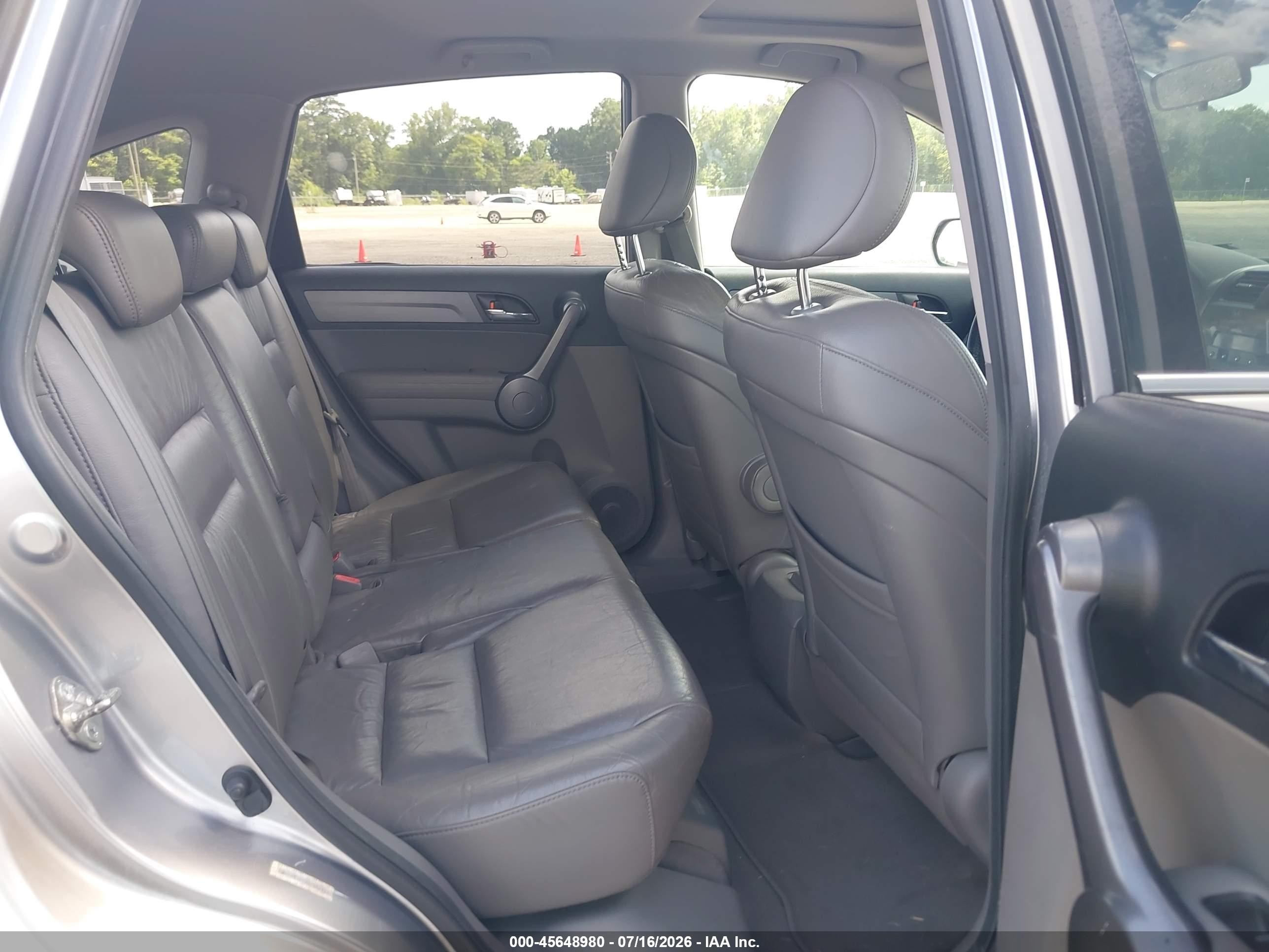 2008 Honda Cr-v Ex-l Silver vin: JHLRE38728C052724