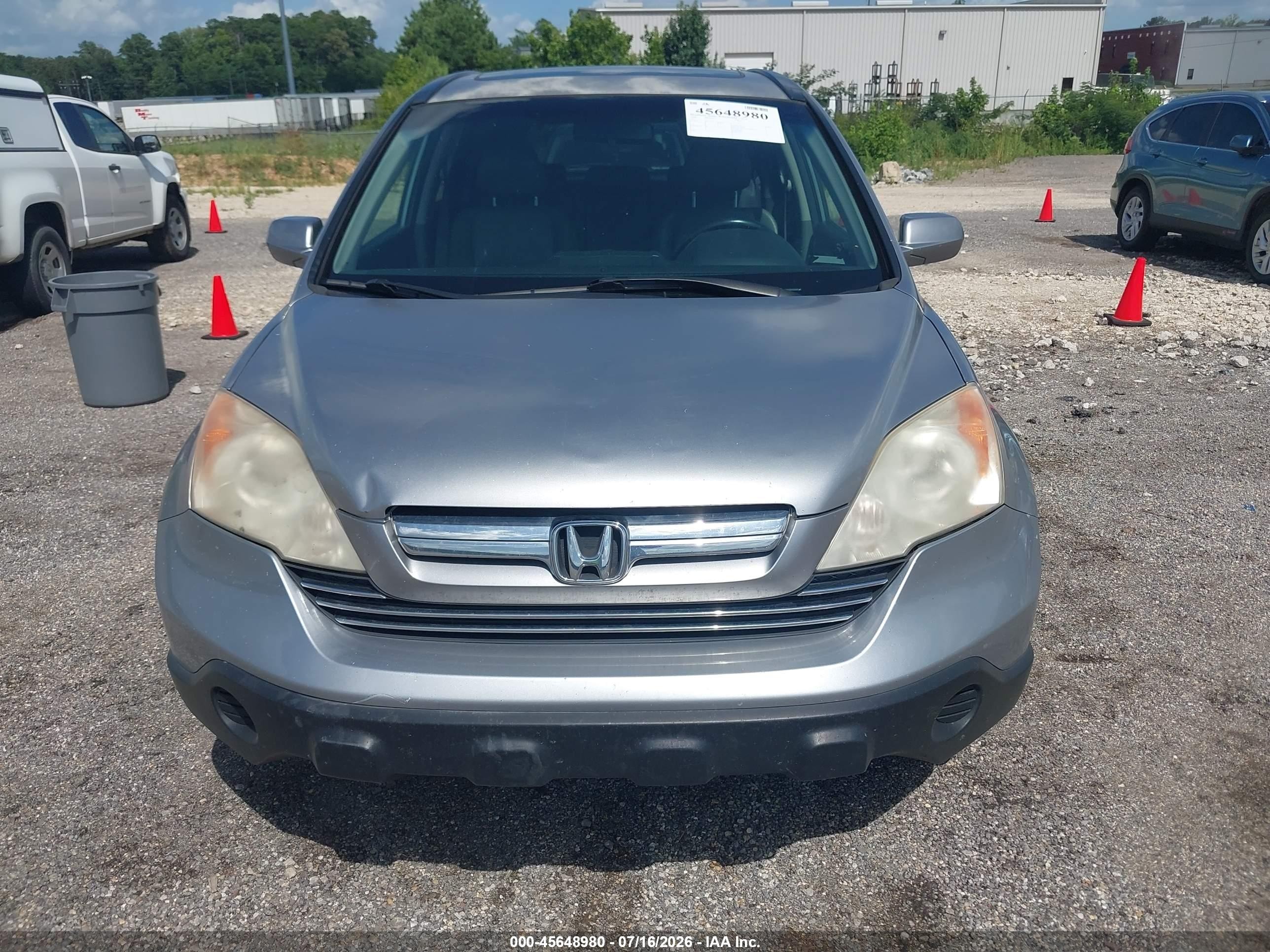 2008 Honda Cr-v Ex-l Silver vin: JHLRE38728C052724