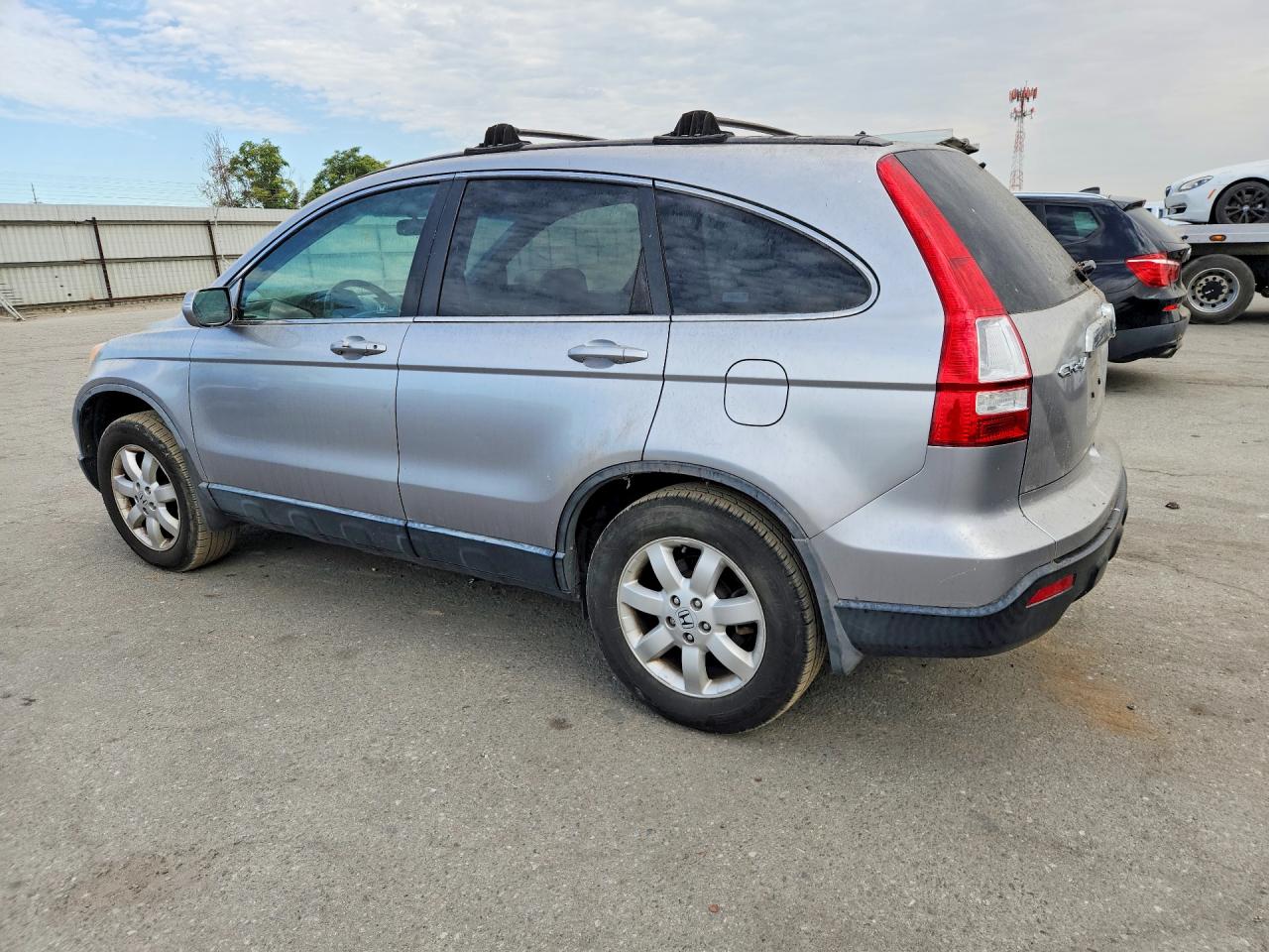 2008 Honda Cr-v Exl Silver vin: JHLRE38728C053873