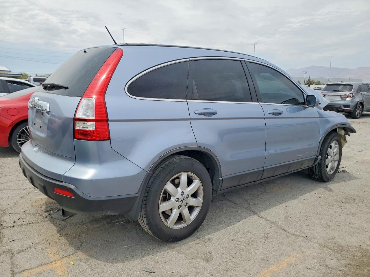 2009 Honda Cr-v Exl Blue vin: JHLRE38729C013343