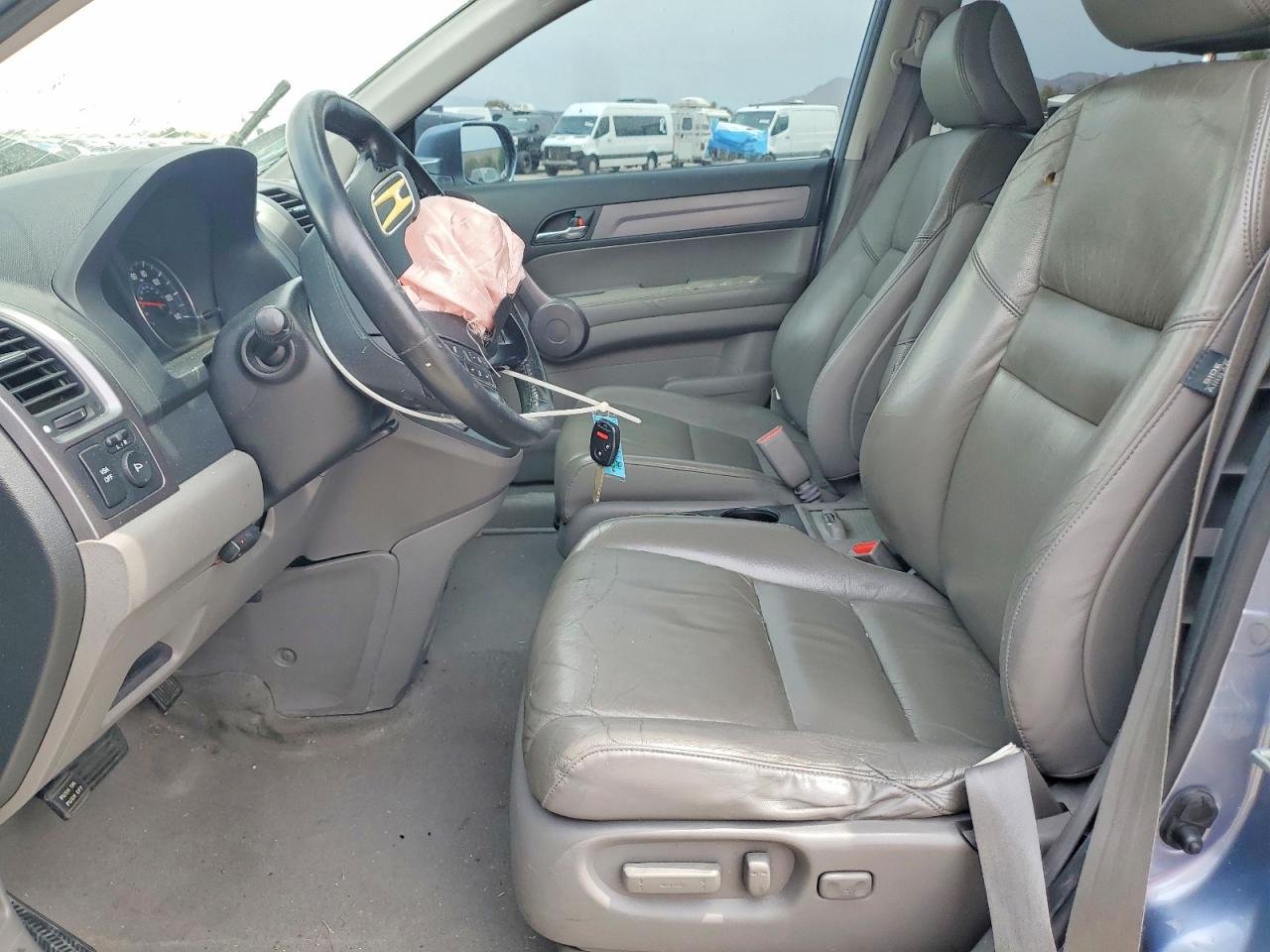 2009 Honda Cr-v Exl Blue vin: JHLRE38729C013343