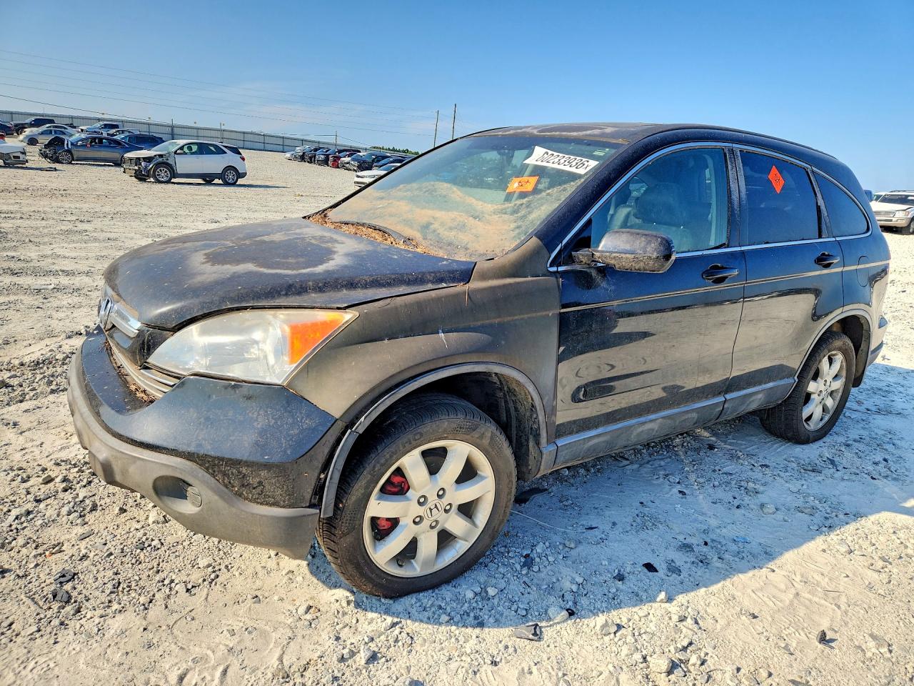 2007 Honda Cr-v Exl Черный vin: JHLRE38737C010335