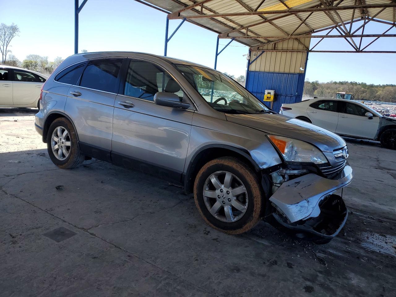 2007 Honda Cr-v Exl Silver vin: JHLRE38737C022971