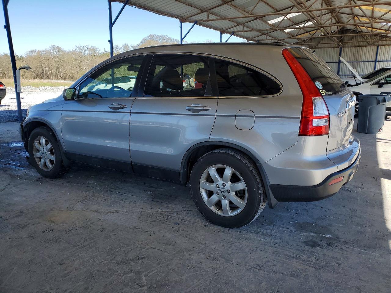 2007 Honda Cr-v Exl Silver vin: JHLRE38737C022971