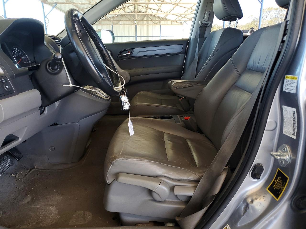 2007 Honda Cr-v Exl Silver vin: JHLRE38737C022971