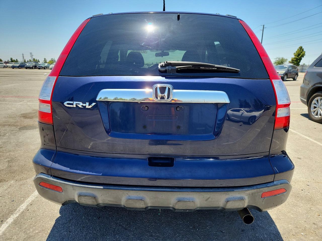 2007 Honda Cr-v Exl Blue vin: JHLRE38737C034702