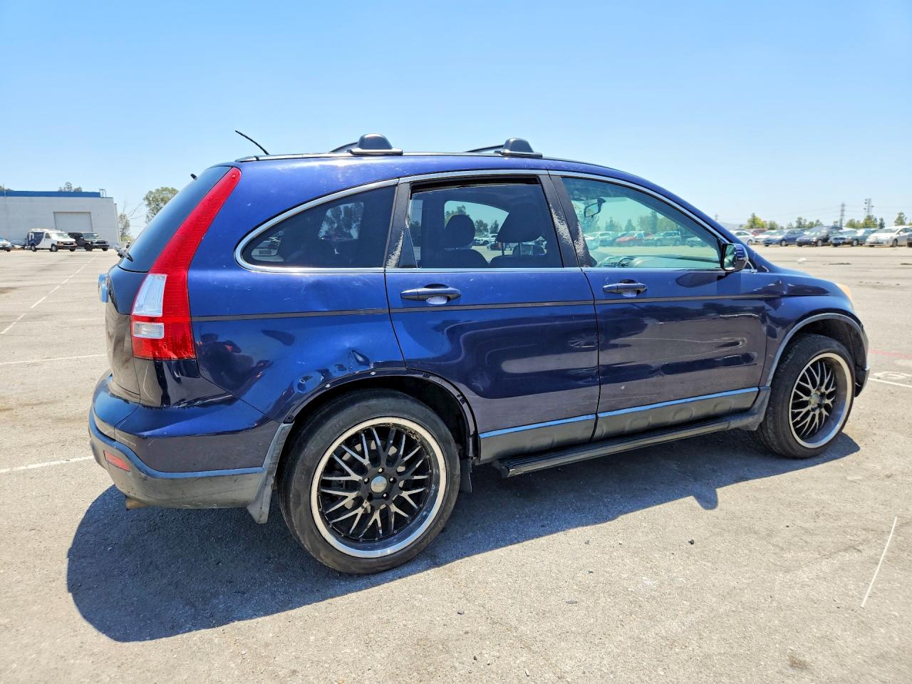 2007 Honda Cr-v Exl Blue vin: JHLRE38737C034702