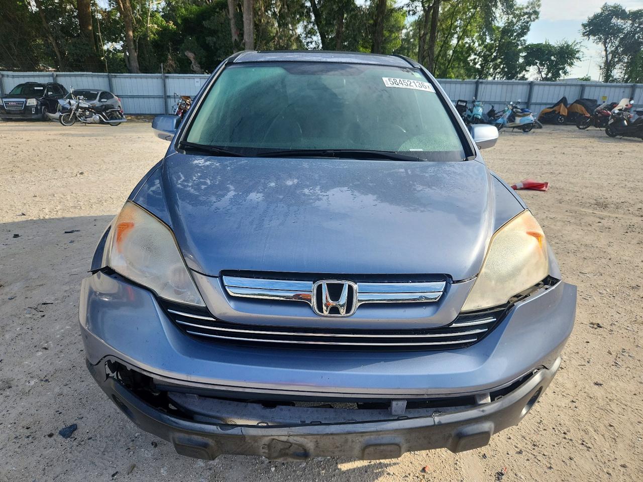 2007 Honda Cr -v Серебряный vin: JHLRE38737C052214
