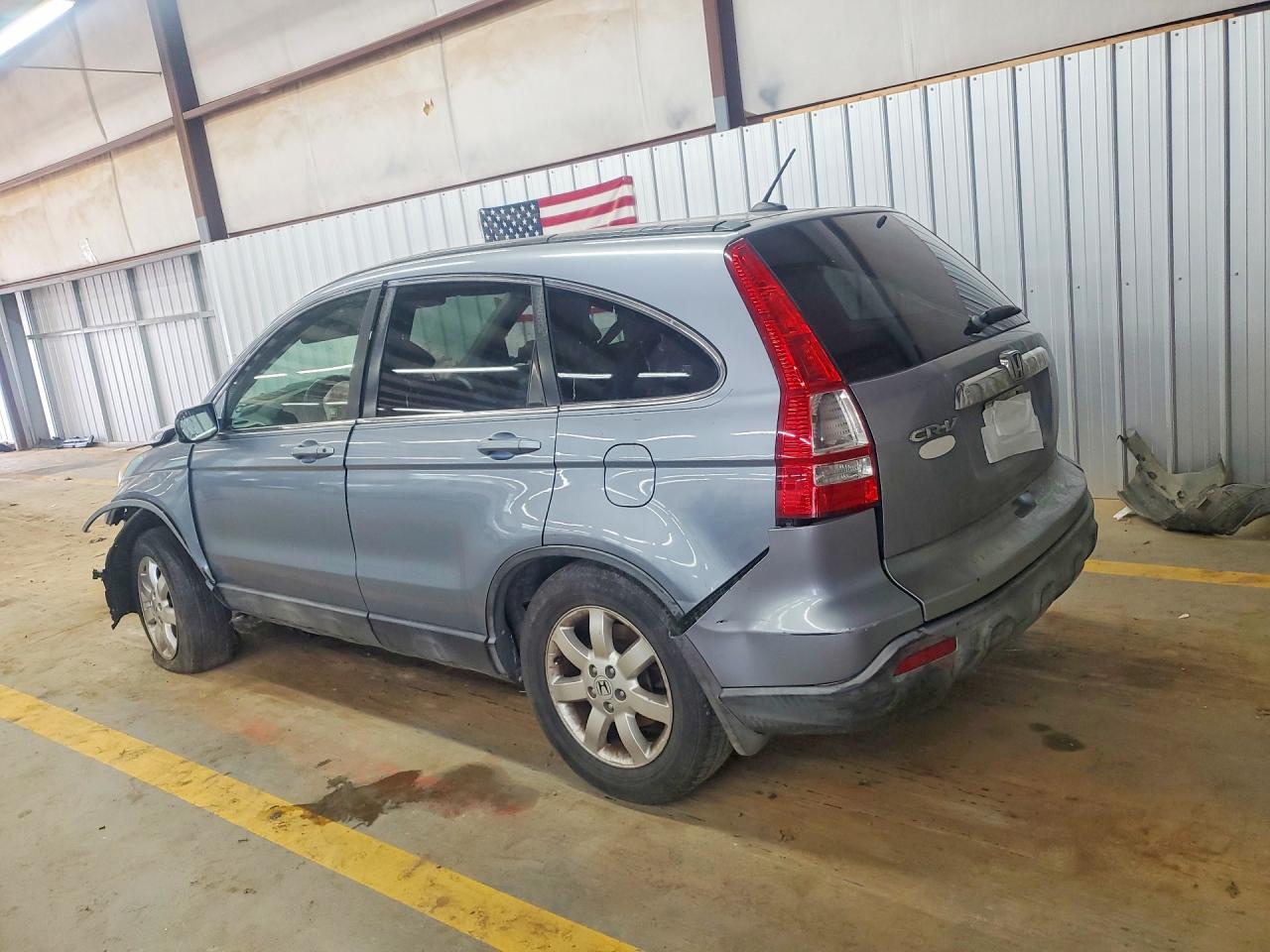 2007 Honda Cr-v Exl Blue vin: JHLRE38737C059325