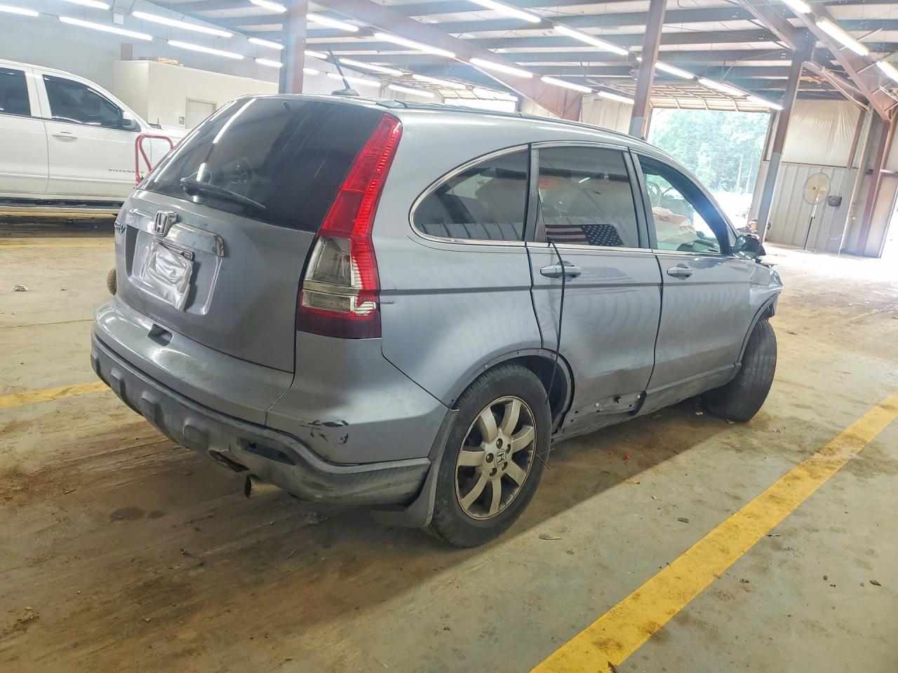 2007 Honda Cr-v Exl Blue vin: JHLRE38737C059325