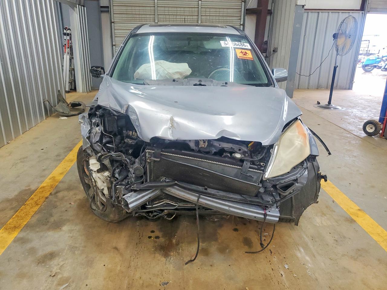 2007 Honda Cr-v Exl Blue vin: JHLRE38737C059325