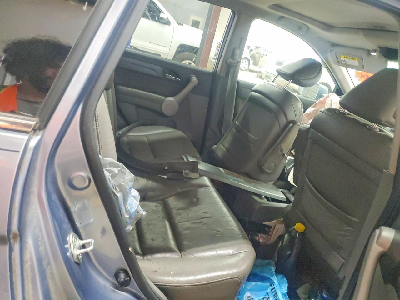 2007 Honda Cr-v Exl Blue vin: JHLRE38737C059325