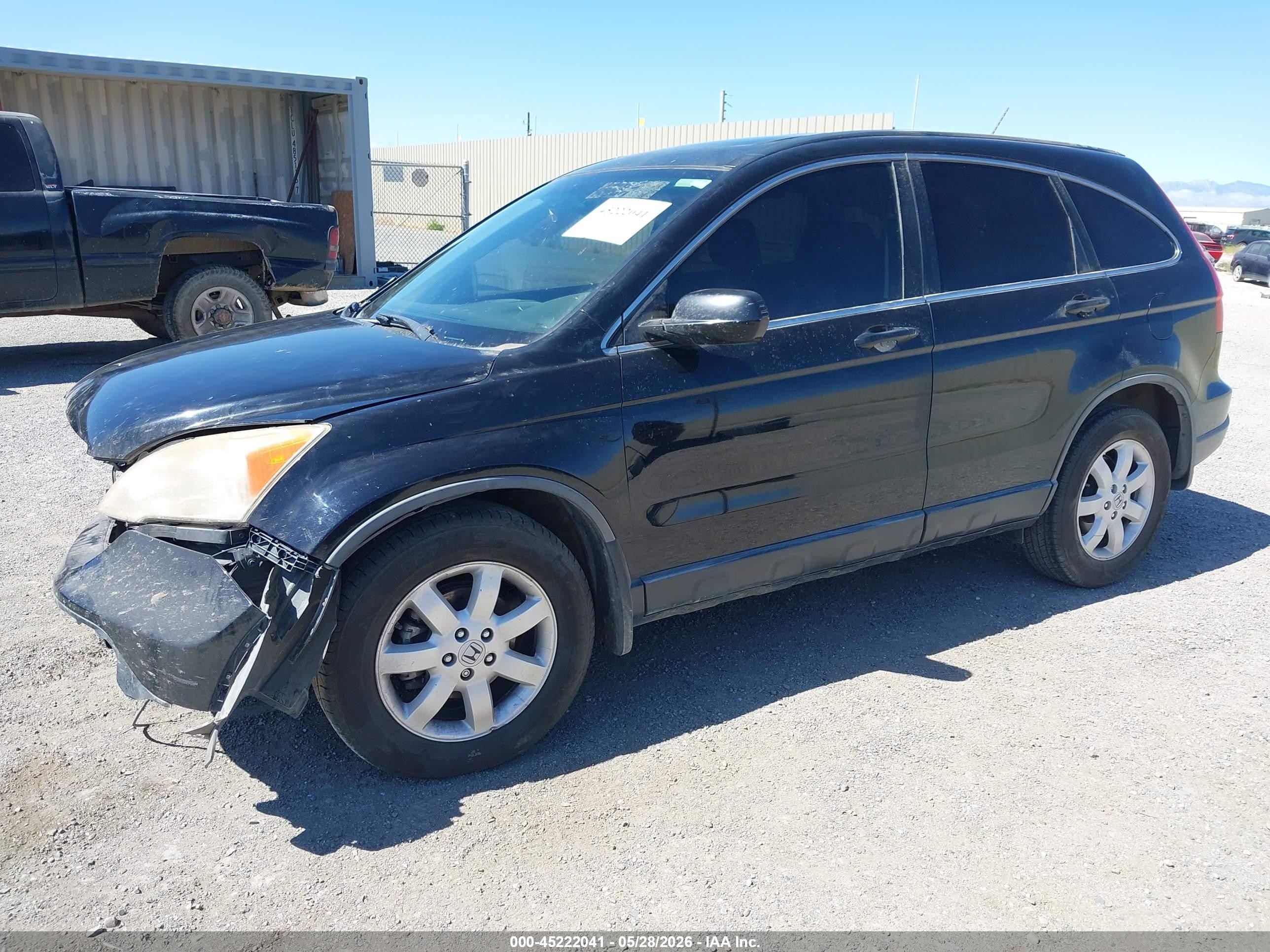 2007 Honda Cr-v Ex-l Черный vin: JHLRE38737C061592