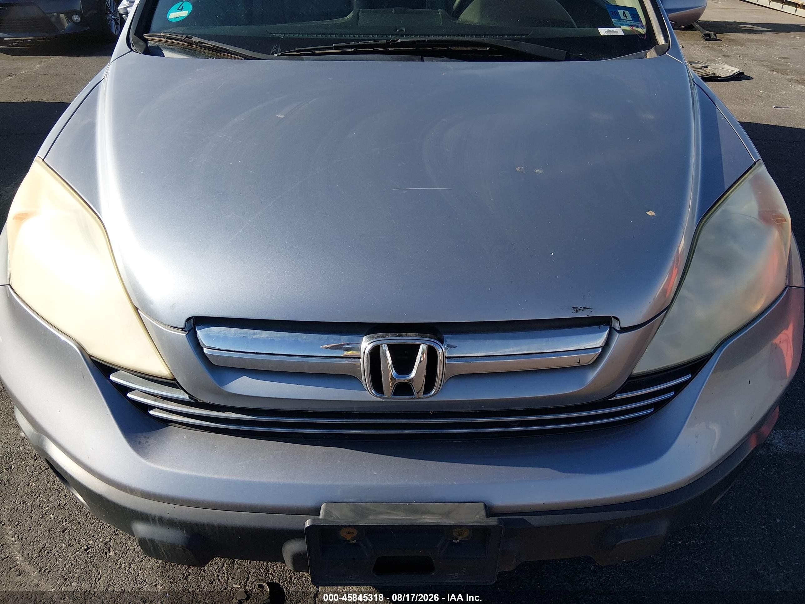2007 Honda Cr-v Ex-l Серый vin: JHLRE38737C064329