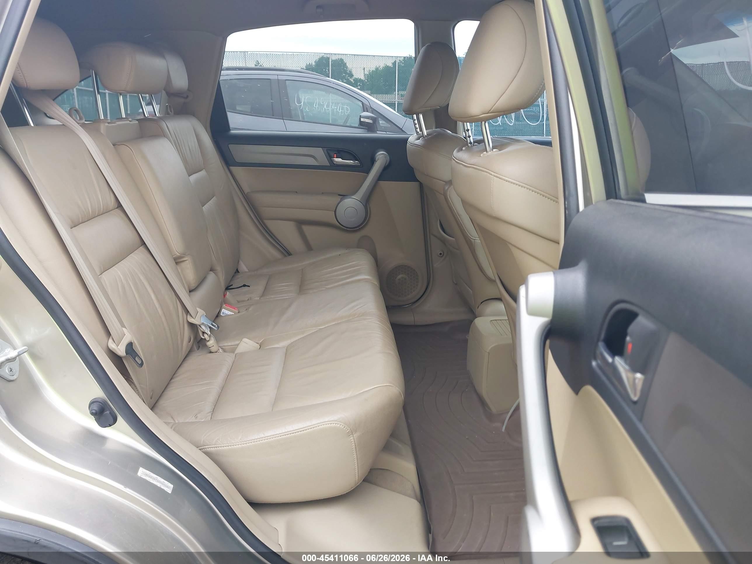 2007 Honda Cr-v Ex-l Gold vin: JHLRE38737C066601
