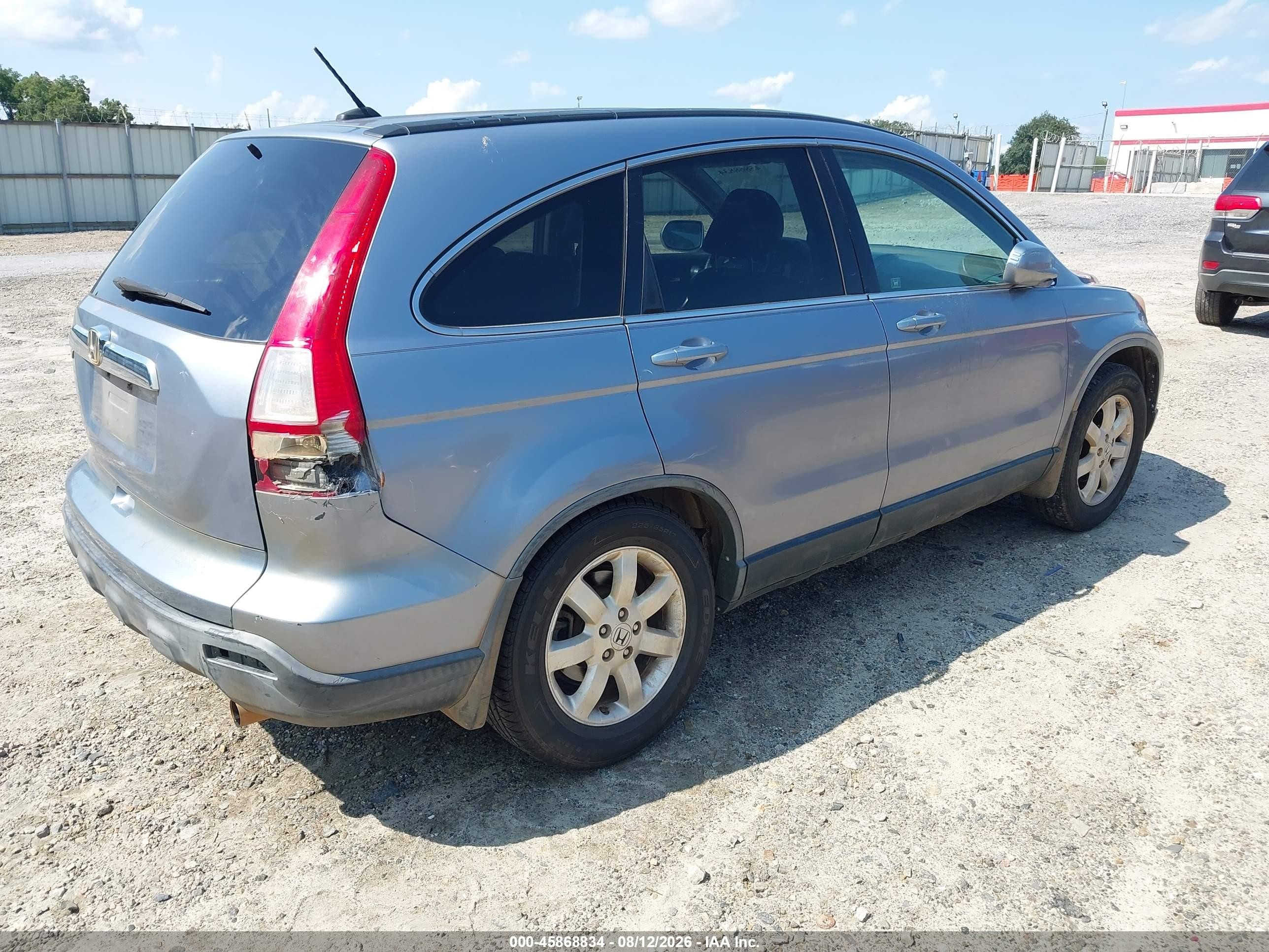2008 Honda Cr-v Ex-l Light Blue vin: JHLRE38738C018033