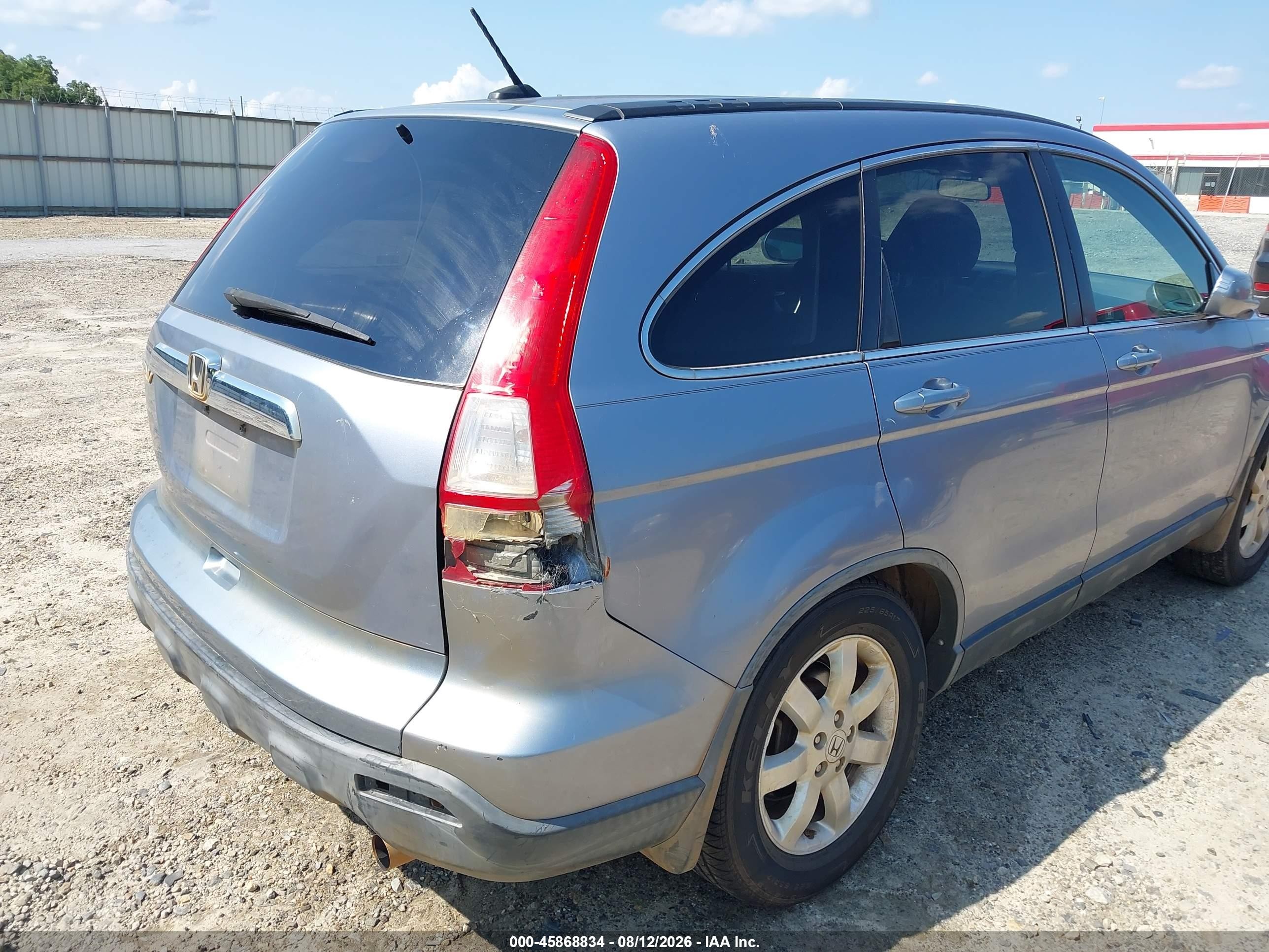 2008 Honda Cr-v Ex-l Light Blue vin: JHLRE38738C018033