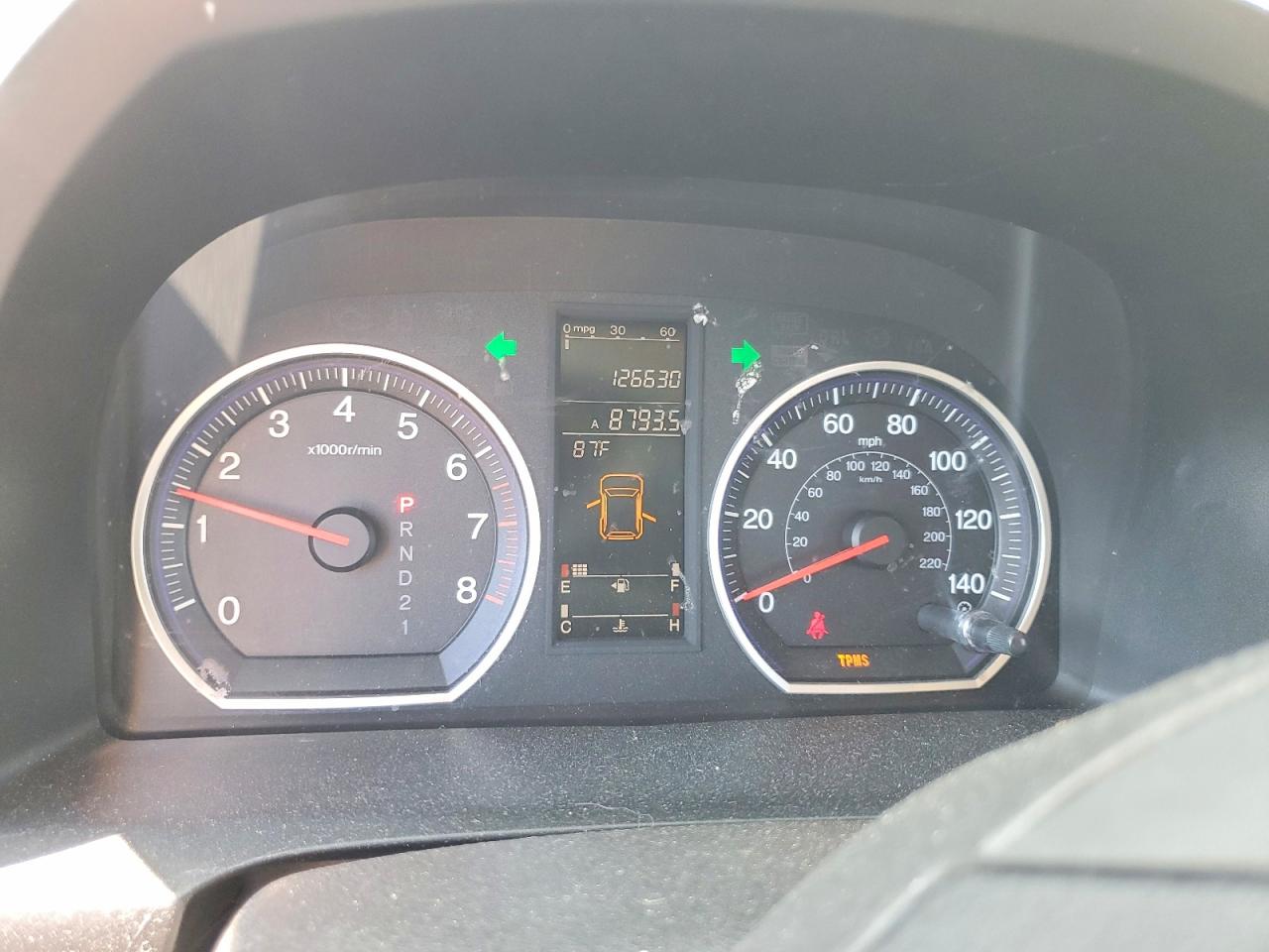 2007 Honda Cr-v Exl Blue vin: JHLRE38747C022784