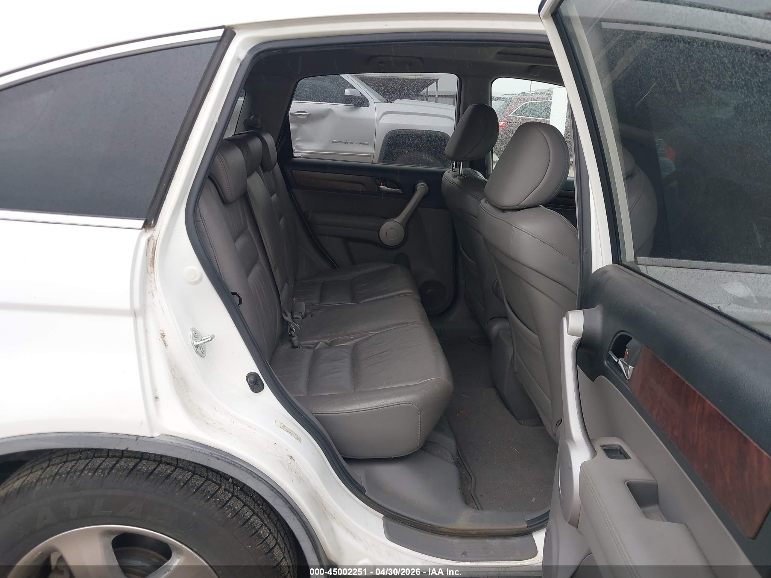 2007 Honda Cr-v Ex-l White vin: JHLRE38747C023188