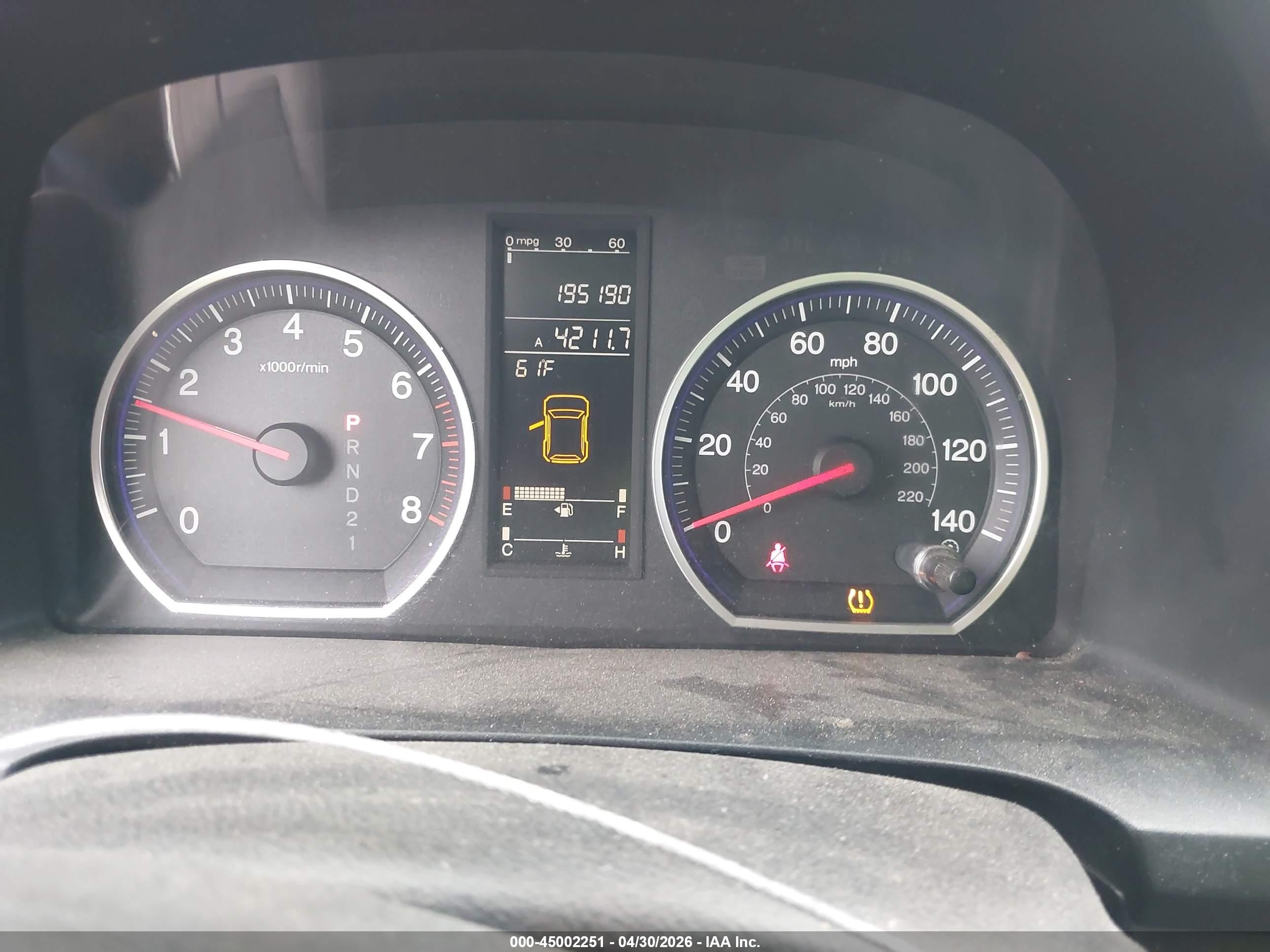 2007 Honda Cr-v Ex-l White vin: JHLRE38747C023188