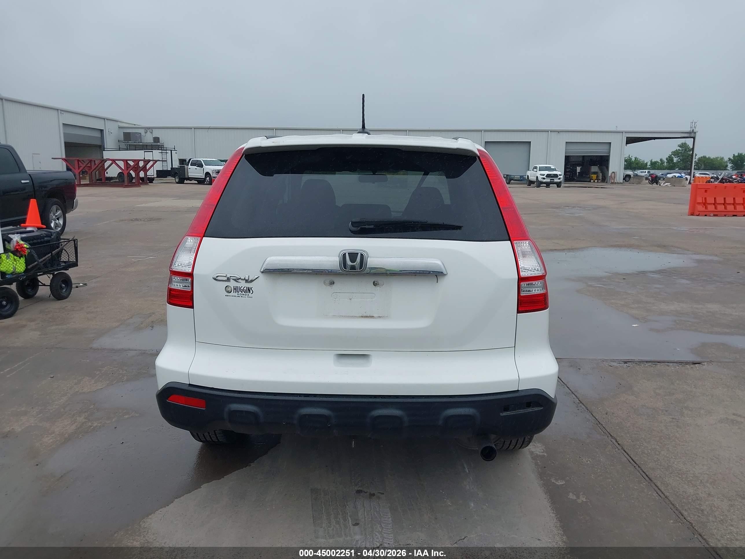 2007 Honda Cr-v Ex-l White vin: JHLRE38747C023188