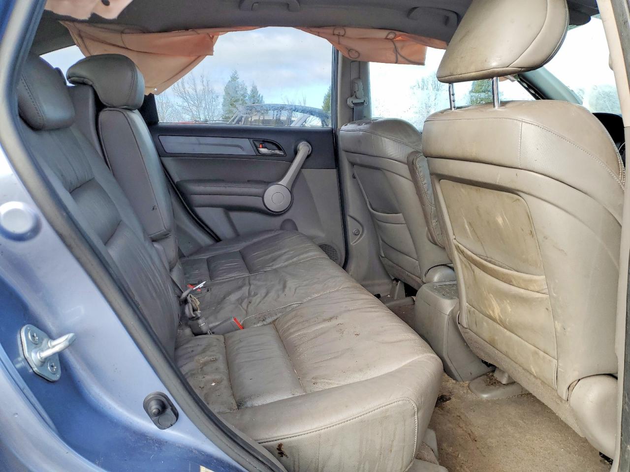2007 Honda Cr-v Exl Синий vin: JHLRE38747C034210