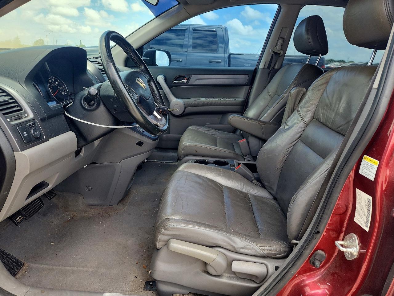 2007 Honda Cr-v Exl Red vin: JHLRE38747C041576