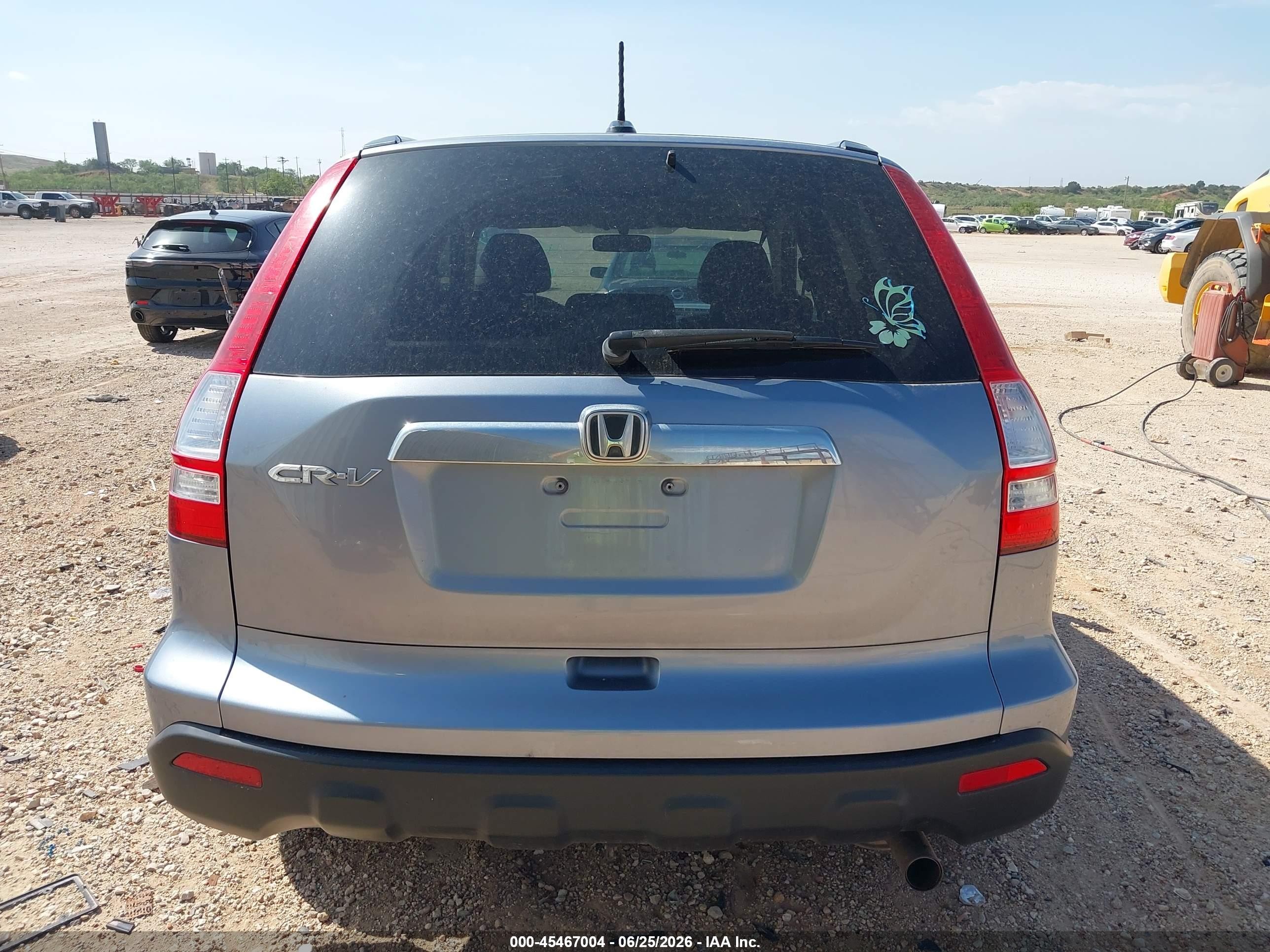 2007 Honda Cr-v Ex-l Light Blue vin: JHLRE38747C047894