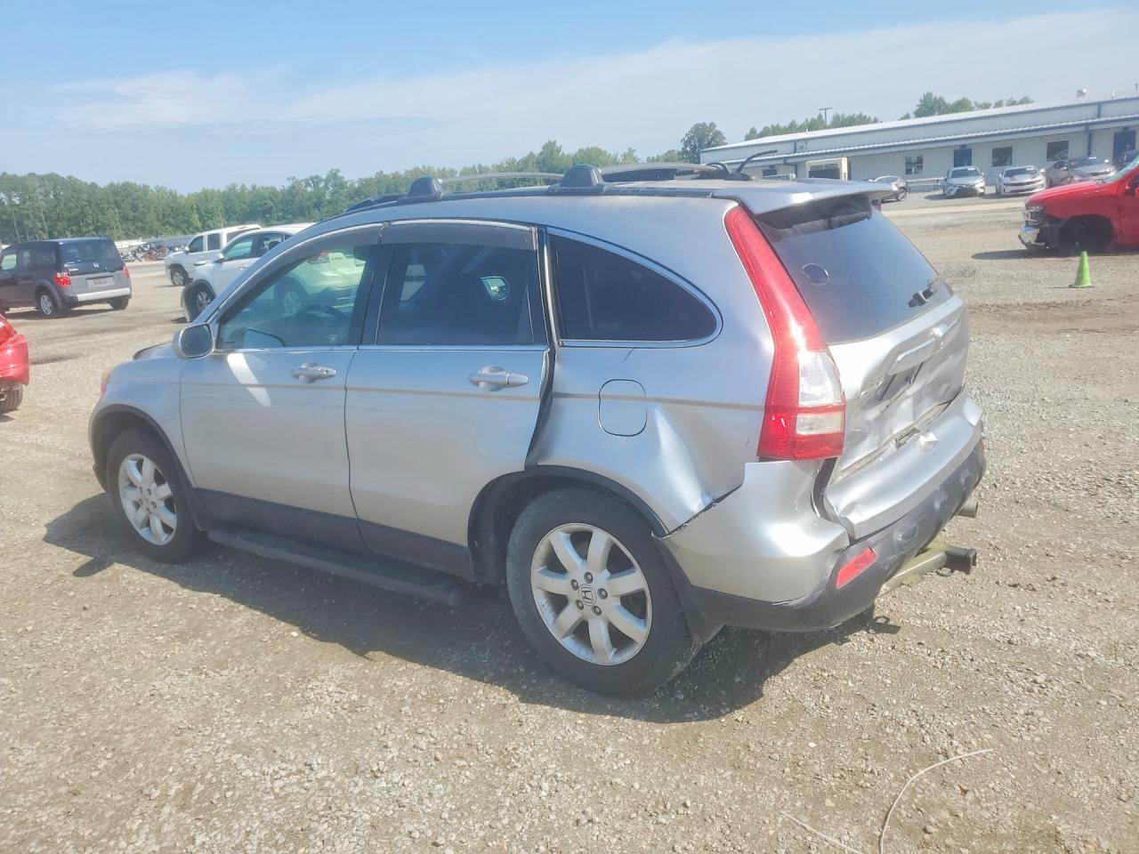 2007 Honda Cr-v Exl Silver vin: JHLRE38747C063979