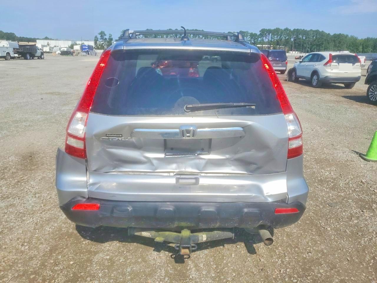 2007 Honda Cr-v Exl Silver vin: JHLRE38747C063979