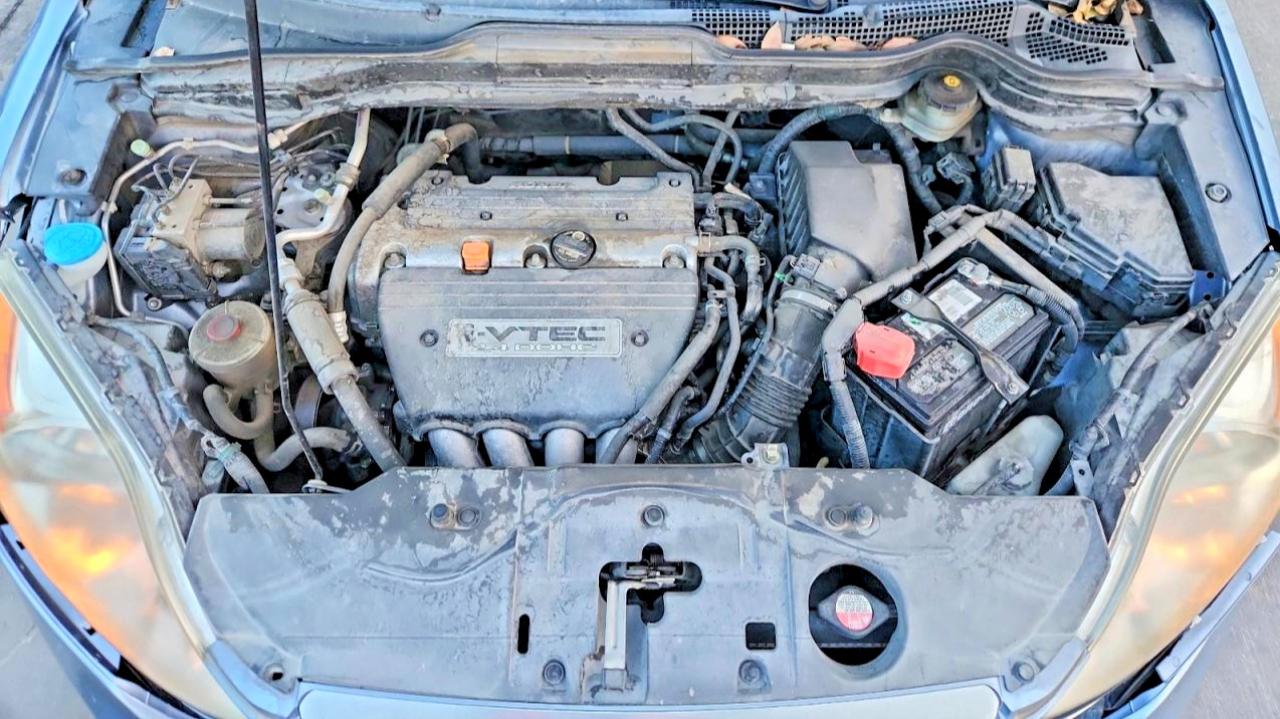 2007 Honda Cr-v Exl Blue vin: JHLRE38747C065344