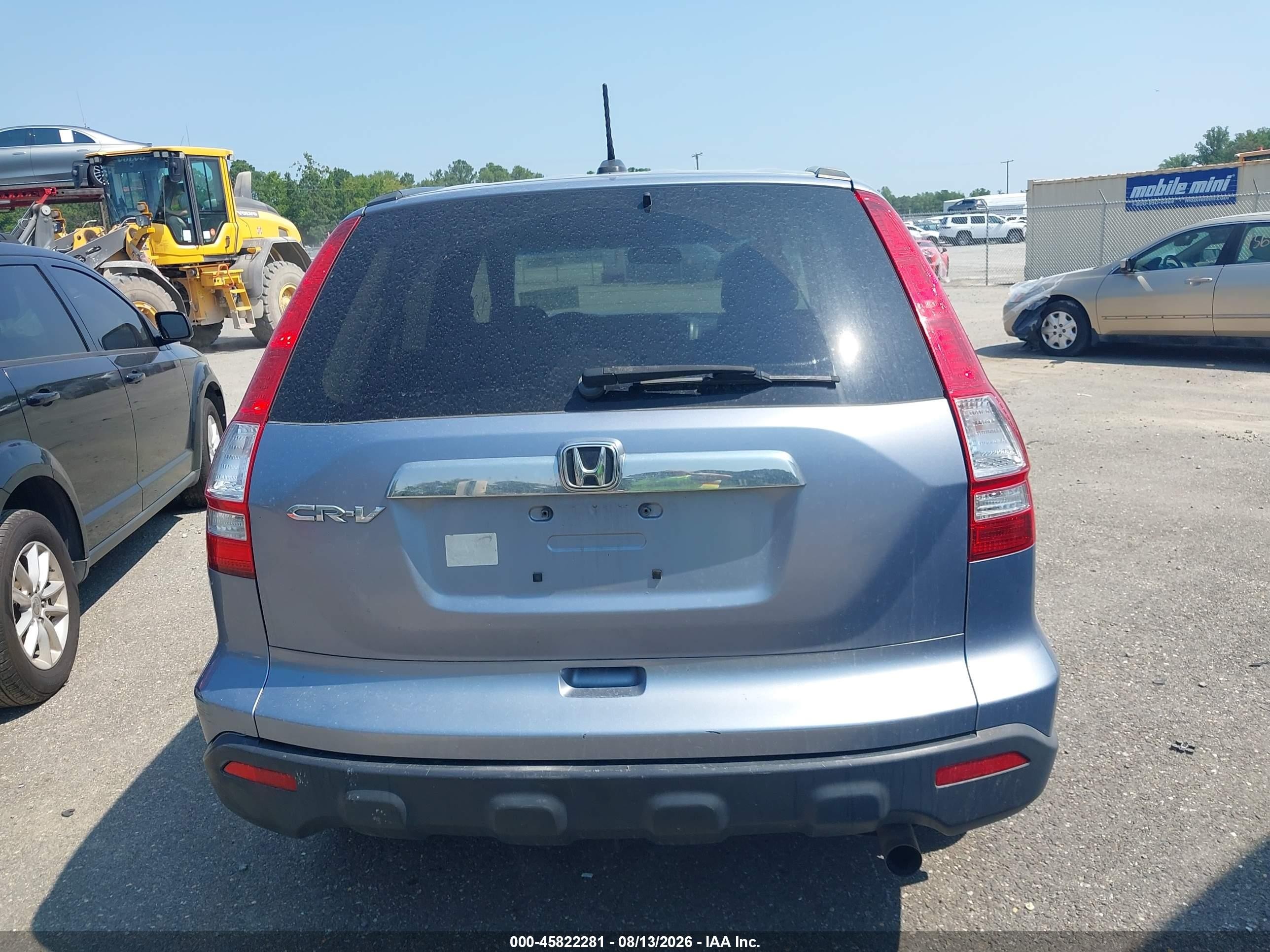 2007 Honda Cr-v Ex-l Синий vin: JHLRE38747C067241