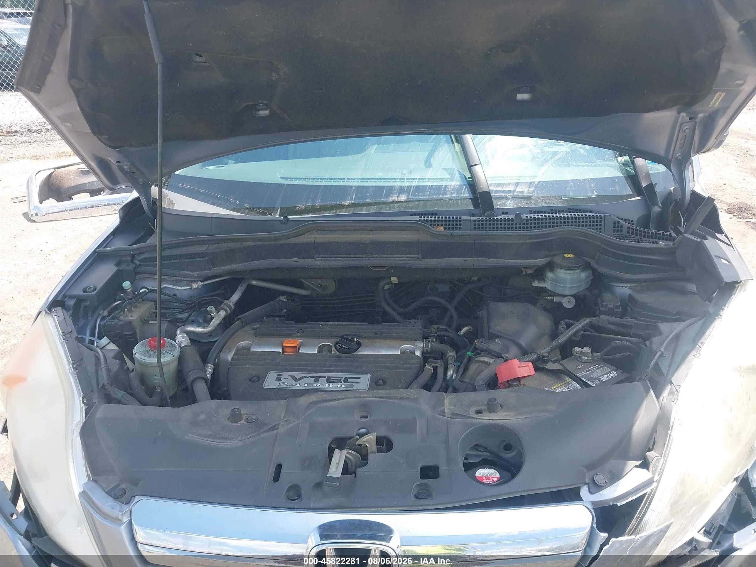 2007 Honda Cr-v Ex-l Синий vin: JHLRE38747C067241
