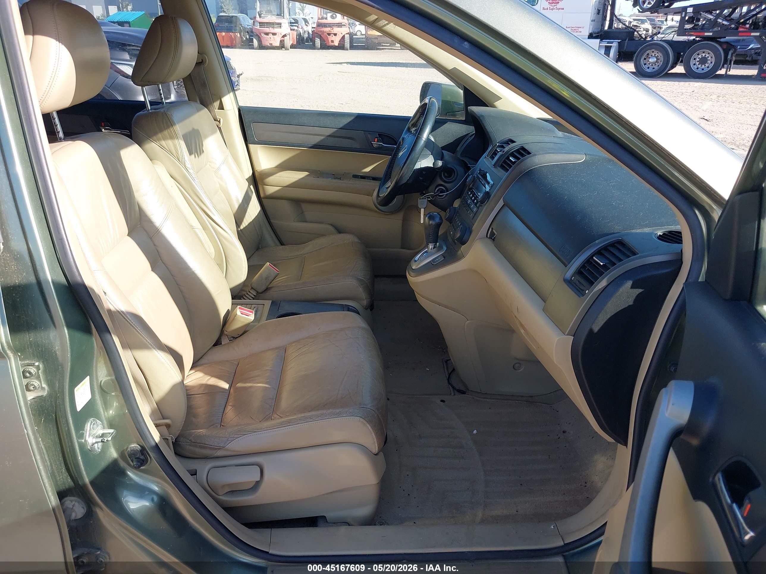 2007 Honda Cr-v Ex-l Зеленый vin: JHLRE38747C075064