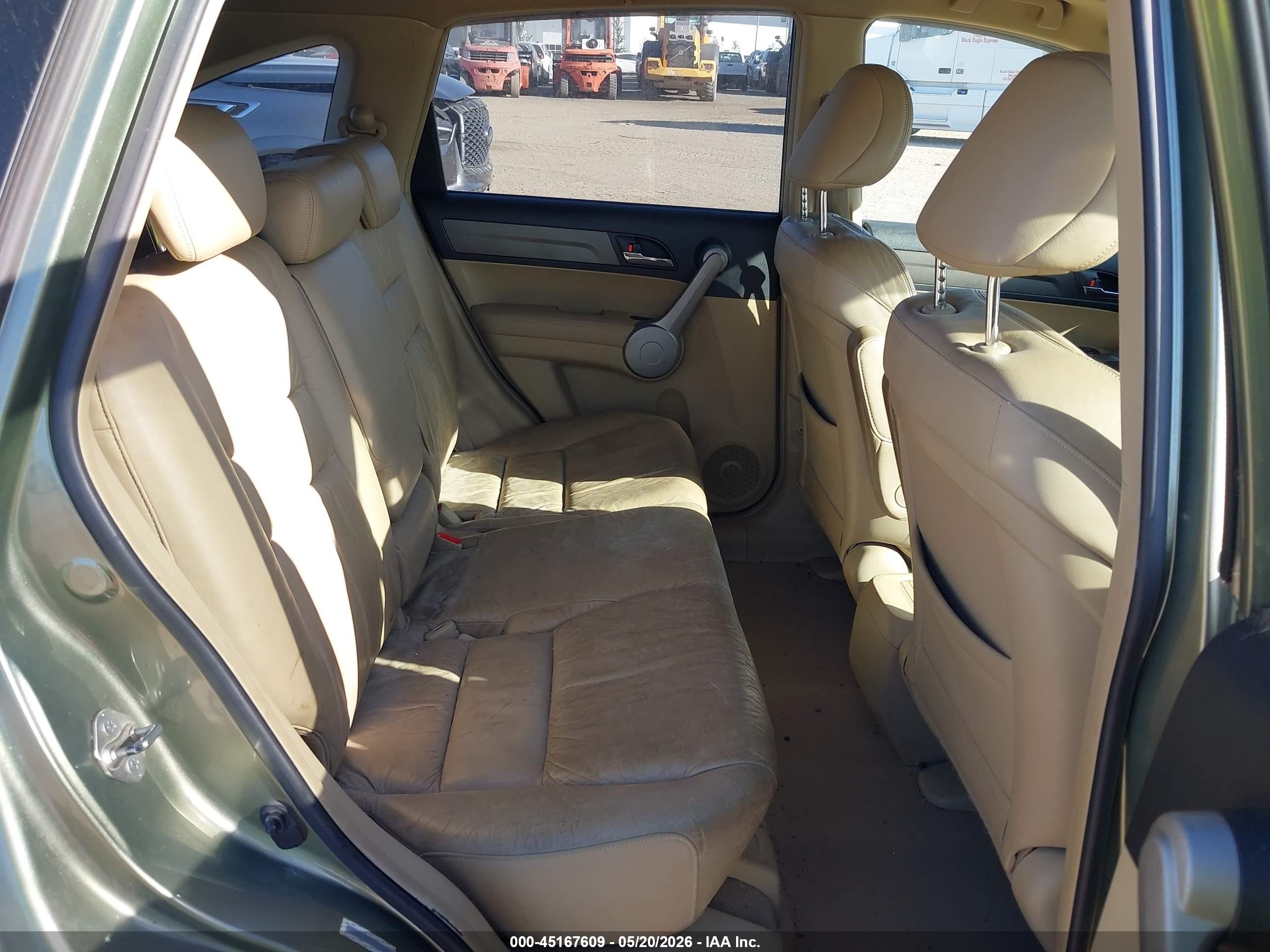 2007 Honda Cr-v Ex-l Зеленый vin: JHLRE38747C075064