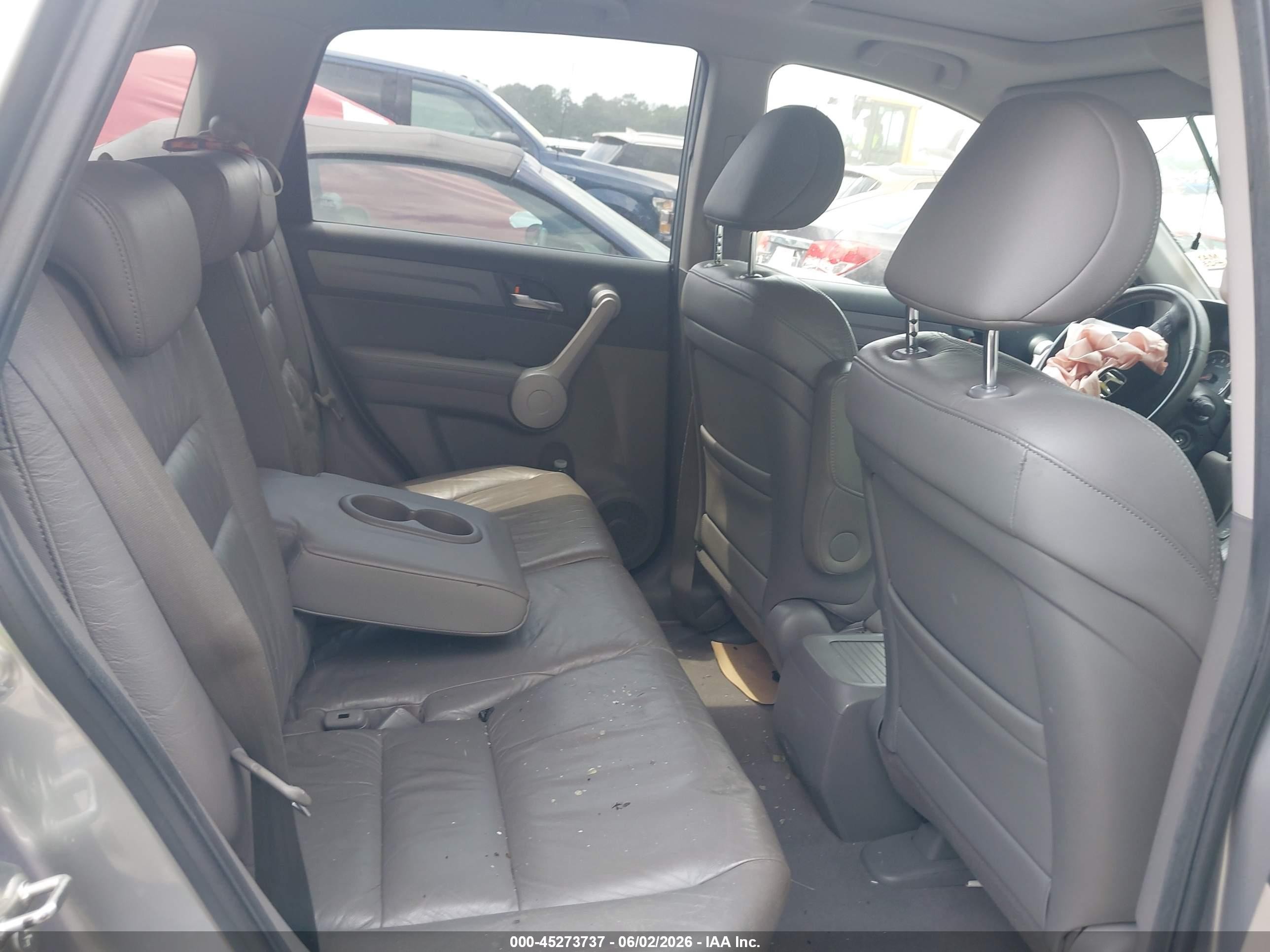 2007 Honda Cr-v Ex-l Silver vin: JHLRE38747C083343
