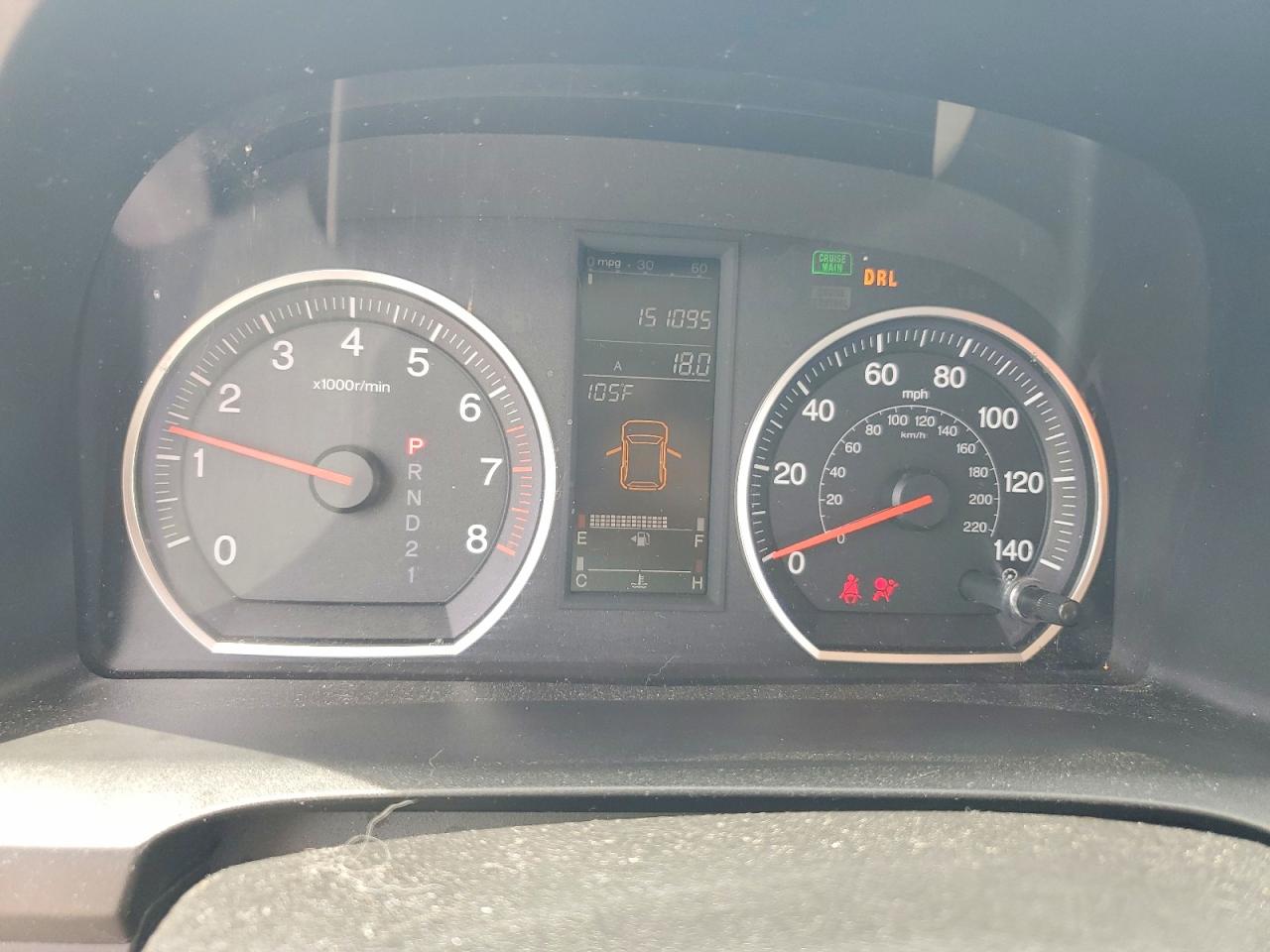 2008 Honda Cr-v Exl Blue vin: JHLRE38748C019823