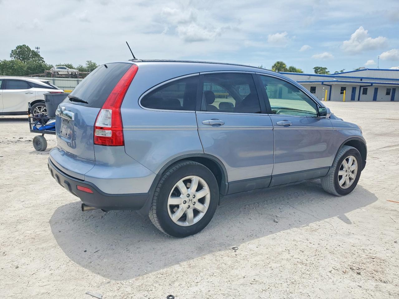 2008 Honda Cr-v Exl Blue vin: JHLRE38748C019823