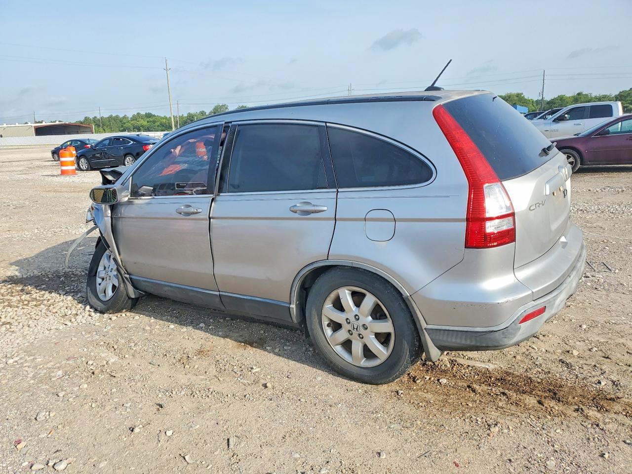2008 Honda Cr-v Exl Silver vin: JHLRE38748C026223