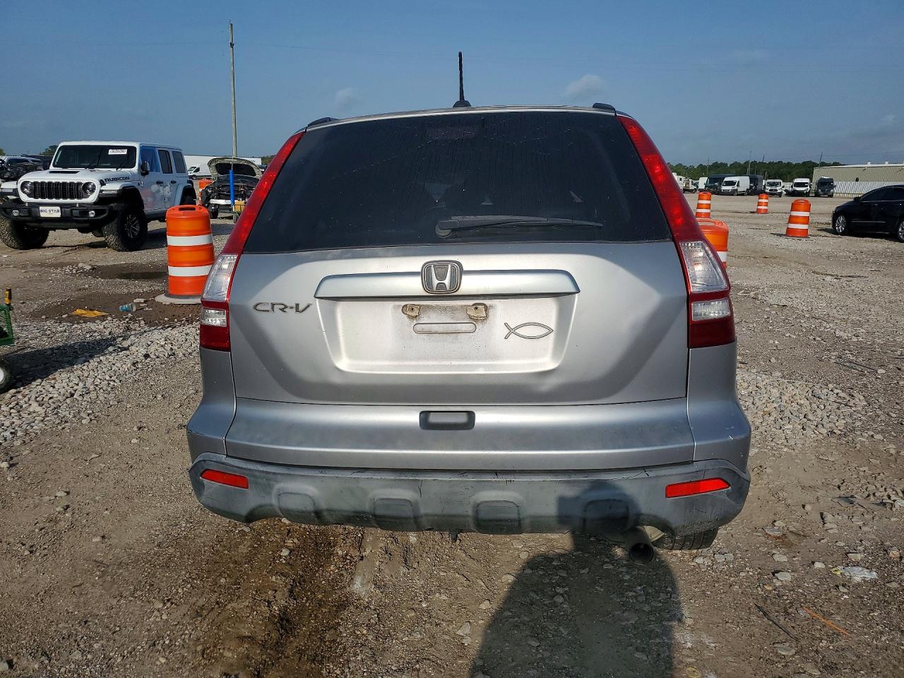 2008 Honda Cr-v Exl Silver vin: JHLRE38748C026223