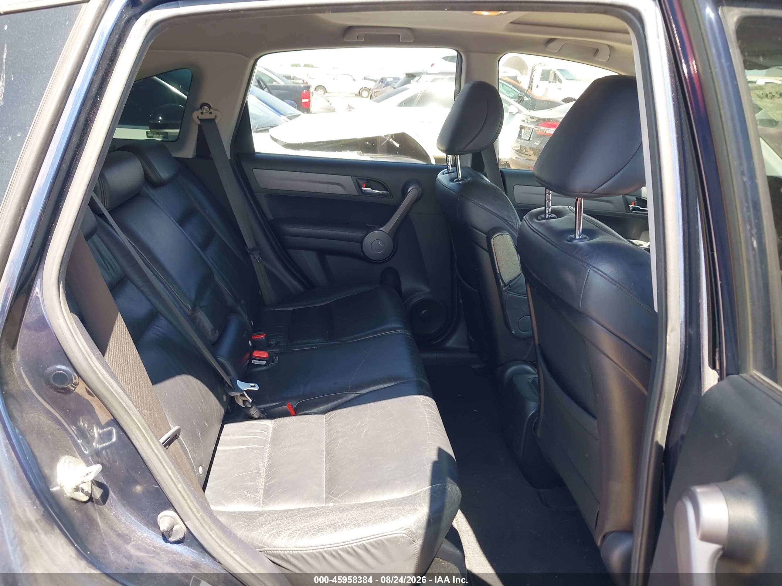 2008 Honda Cr-v Ex-l Blue vin: JHLRE38748C031762