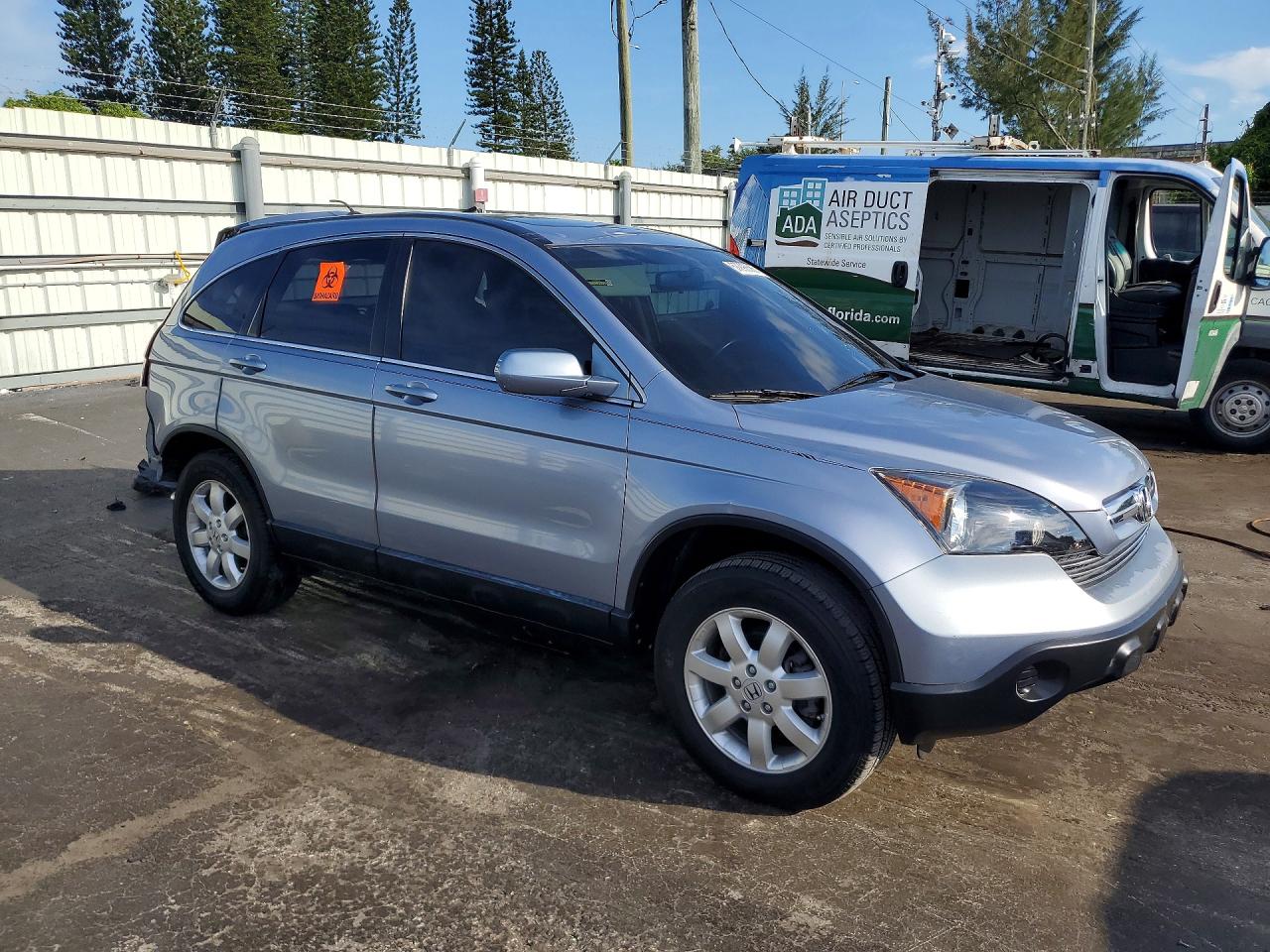 2009 Honda Cr-v Exl Blue vin: JHLRE38749C009035