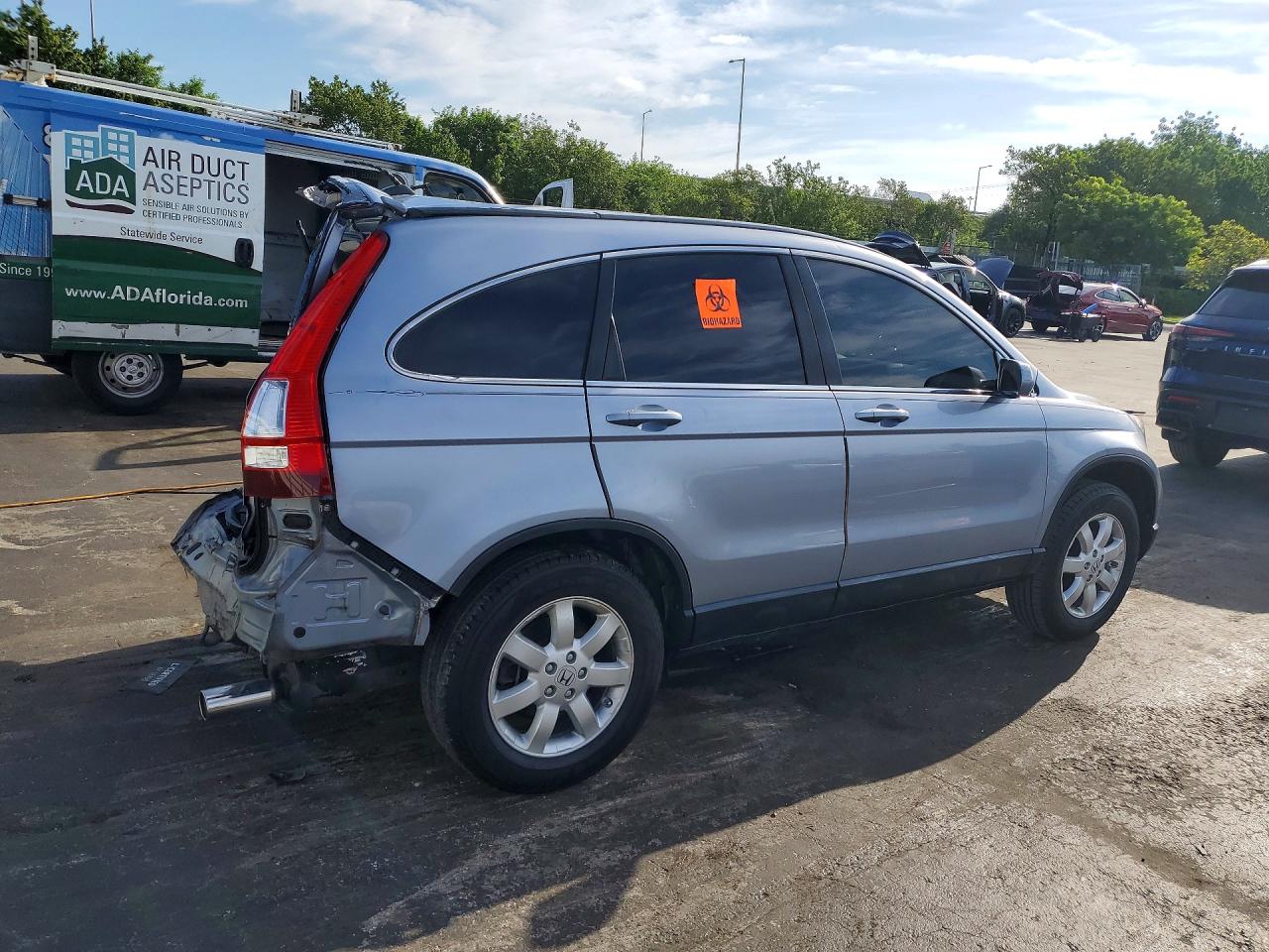 2009 Honda Cr-v Exl Blue vin: JHLRE38749C009035