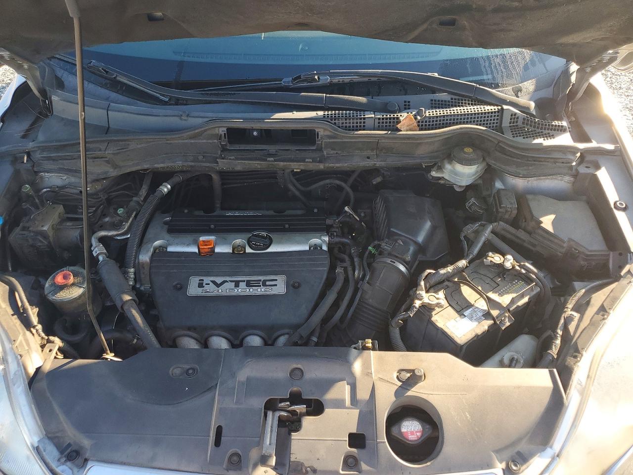 2007 Honda Cr-v Exl Silver vin: JHLRE38757C004133