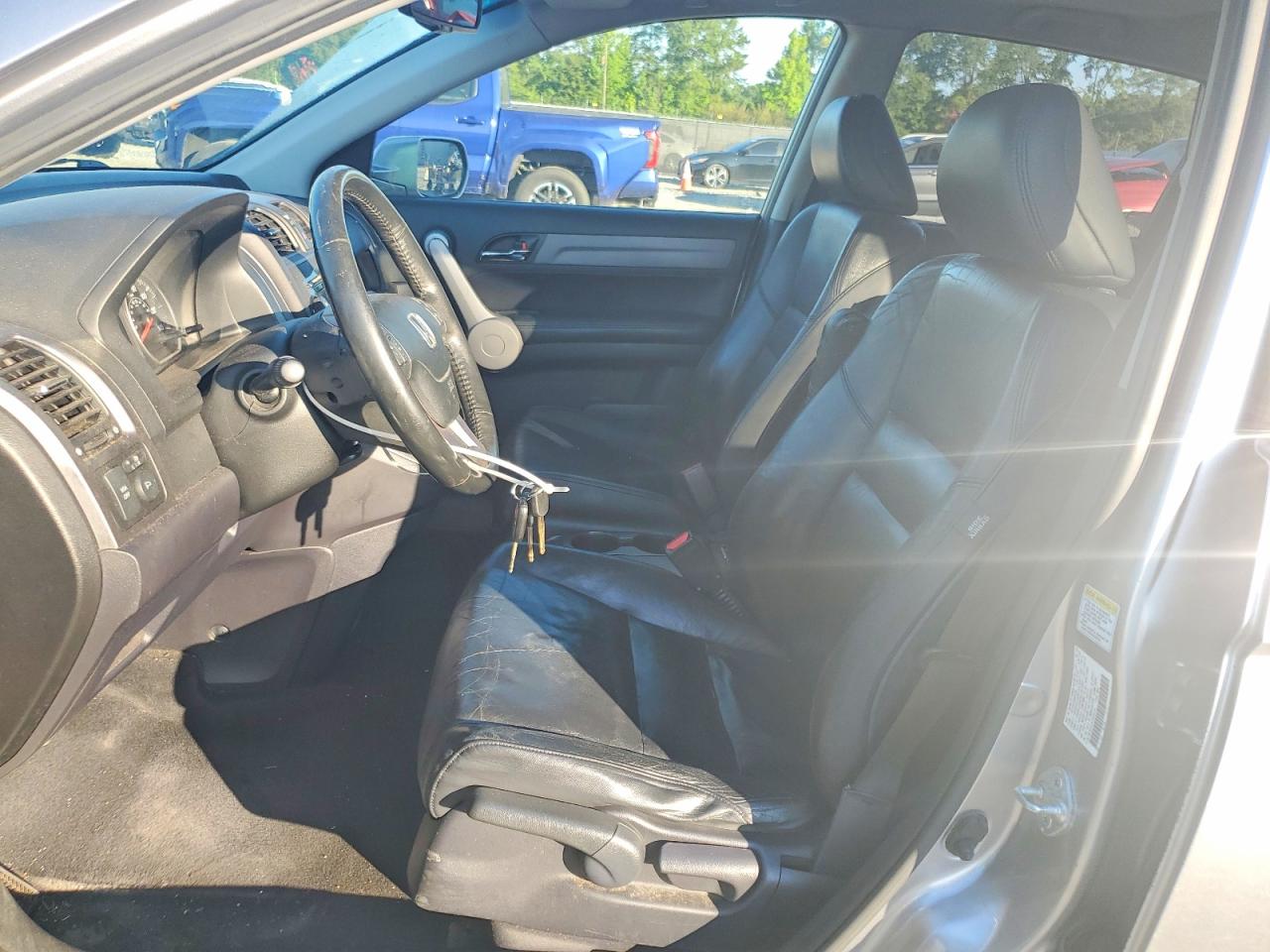 2007 Honda Cr-v Exl Silver vin: JHLRE38757C004133