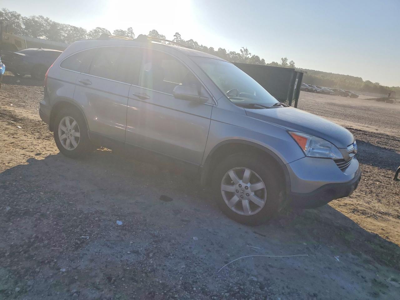 2007 Honda Cr-v Exl Silver vin: JHLRE38757C004133