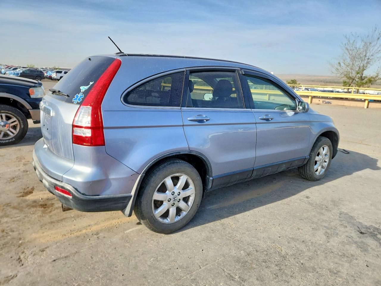 2007 Honda Cr-v Exl Синий vin: JHLRE38757C060914