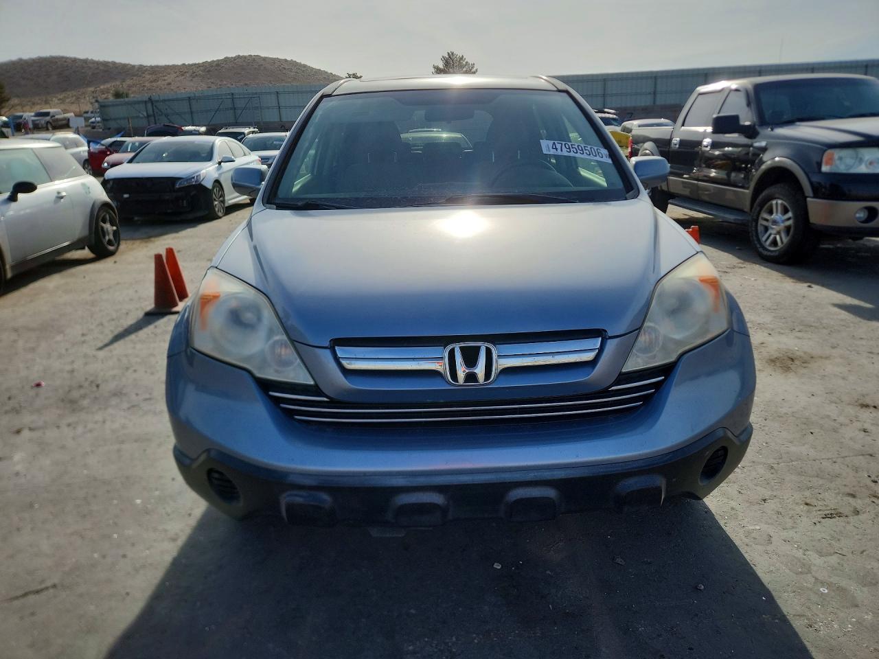 2007 Honda Cr-v Exl Синий vin: JHLRE38757C060914
